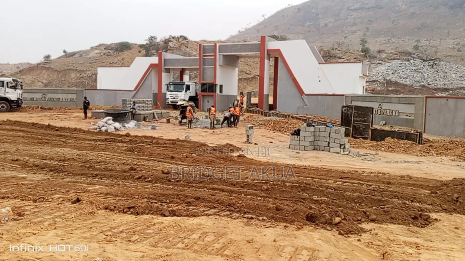 Buildable Estate Plot With C of O Title Just by the Tarred Road.