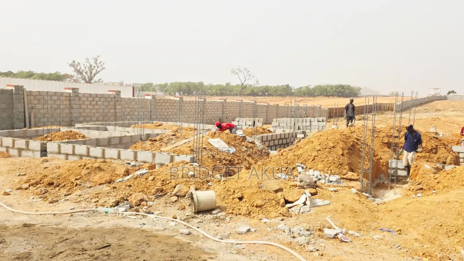 Buildable Estate Plot With C of O Title Just by the Tarred Road.