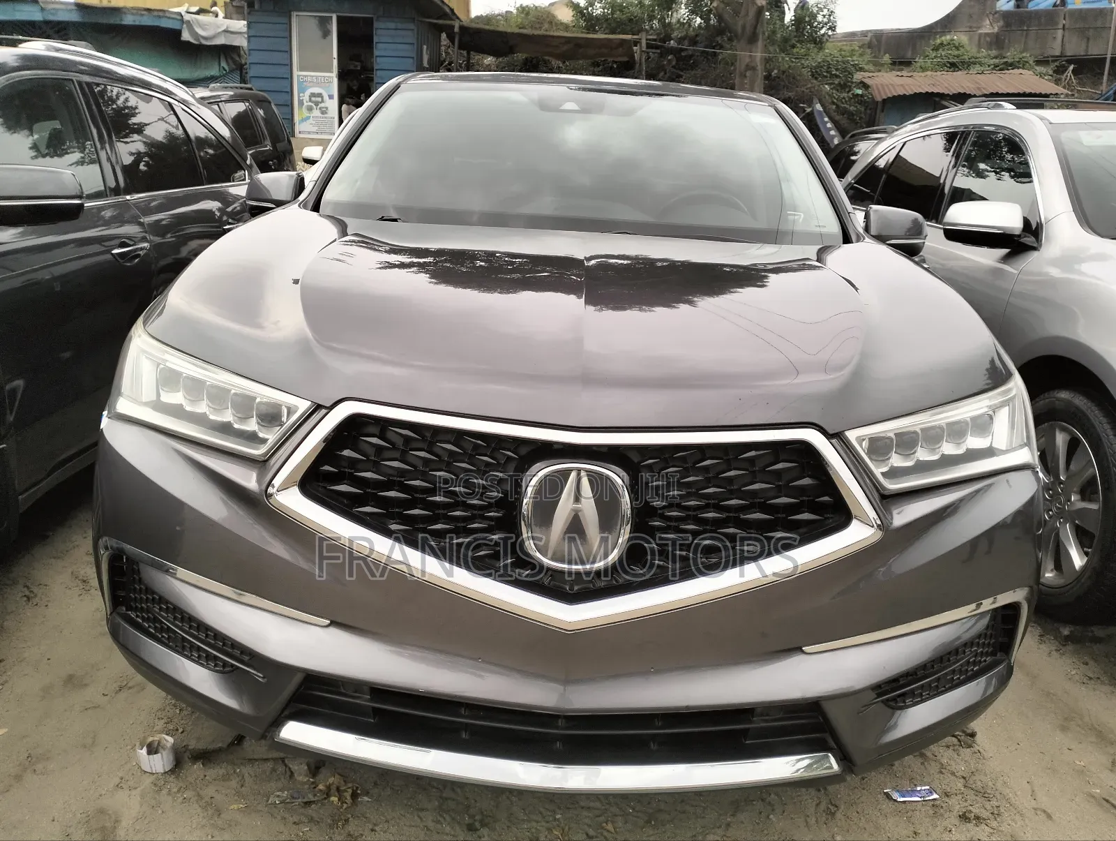 Acura MDX w/Advance & Ent. Pkgs SH-AWD 2018 Gray