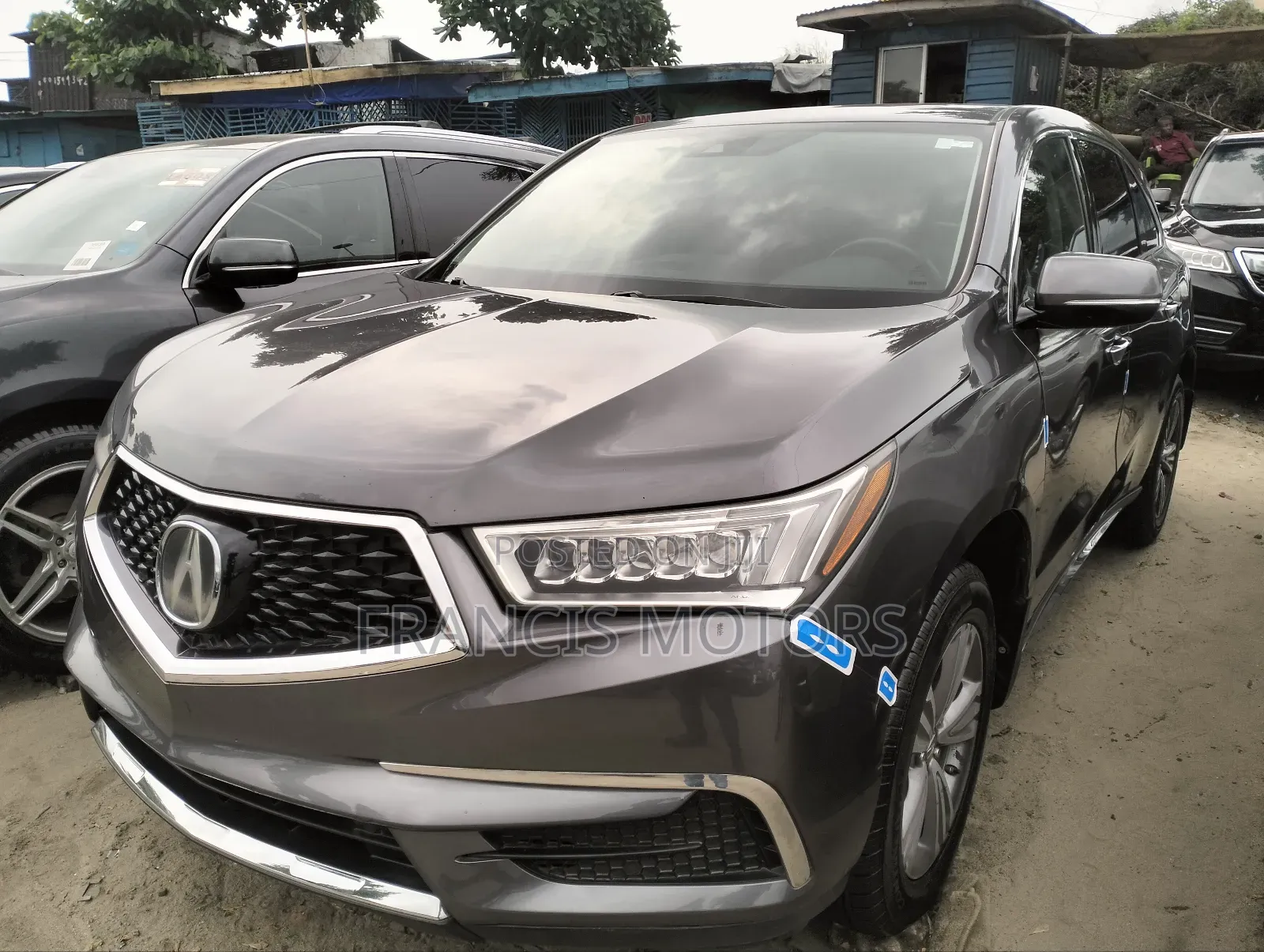 Acura MDX w/Advance & Ent. Pkgs SH-AWD 2018 Gray