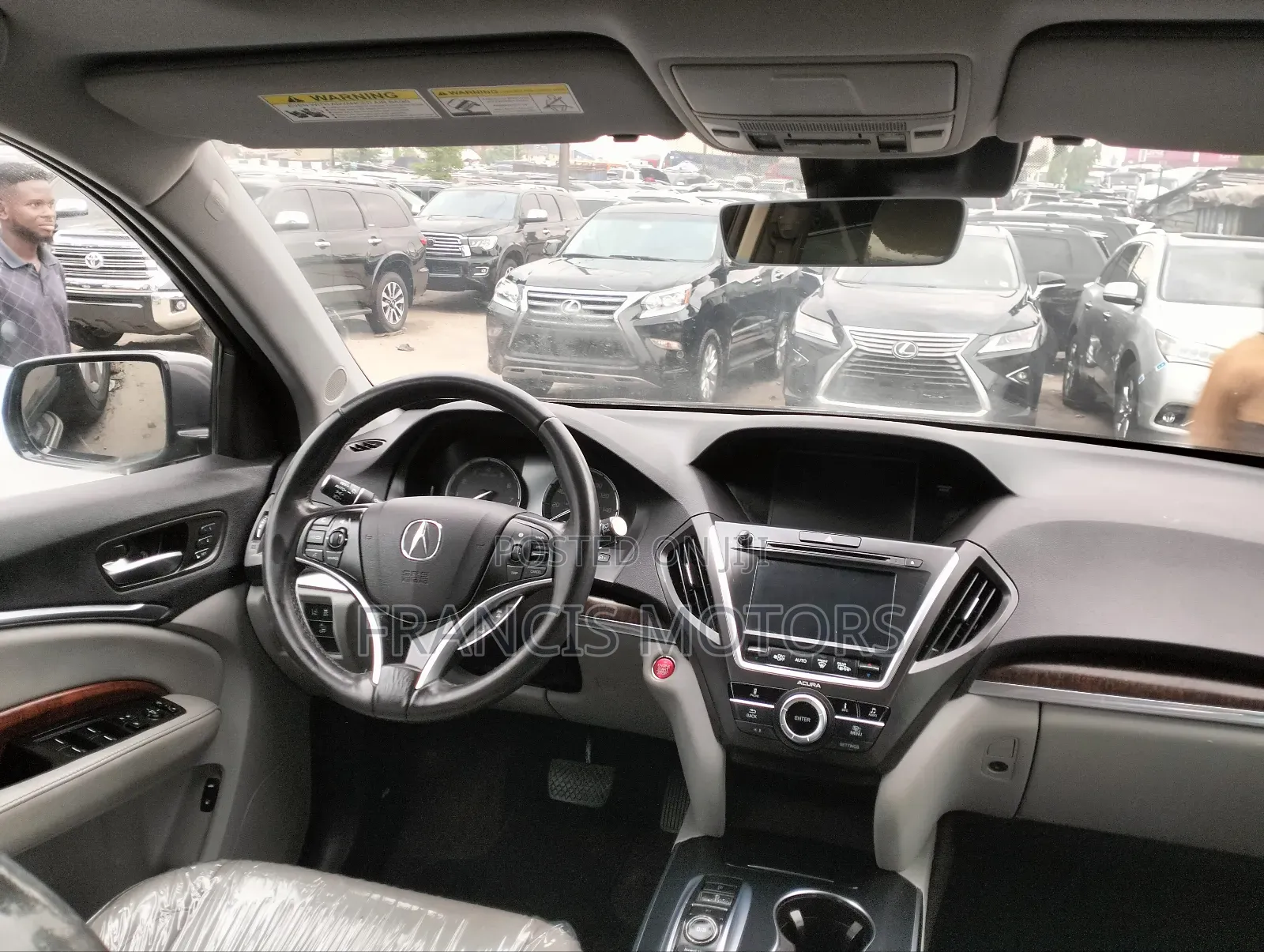 Acura MDX w/Advance & Ent. Pkgs SH-AWD 2018 Gray