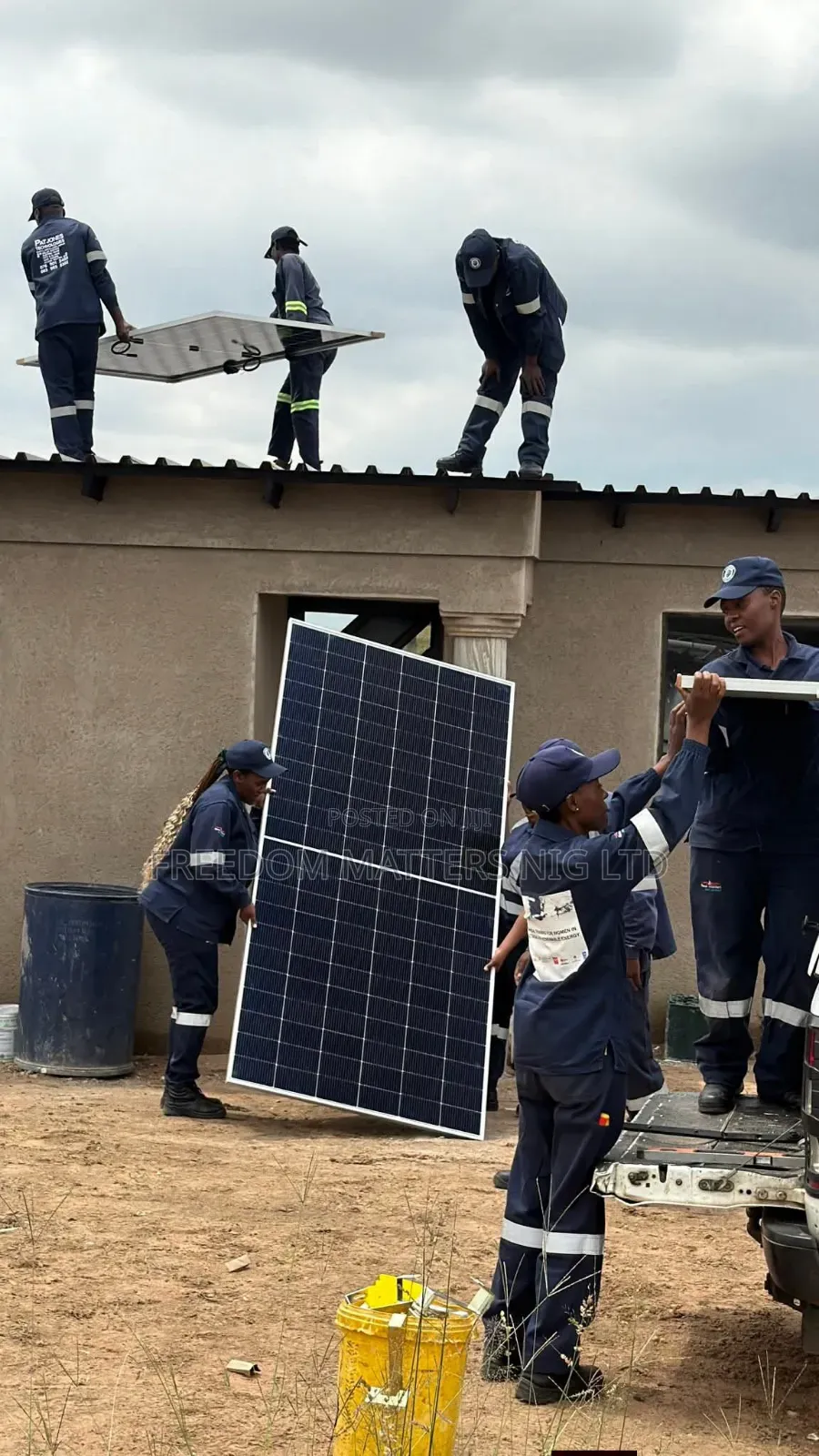 Jinko Solar Panels Installation