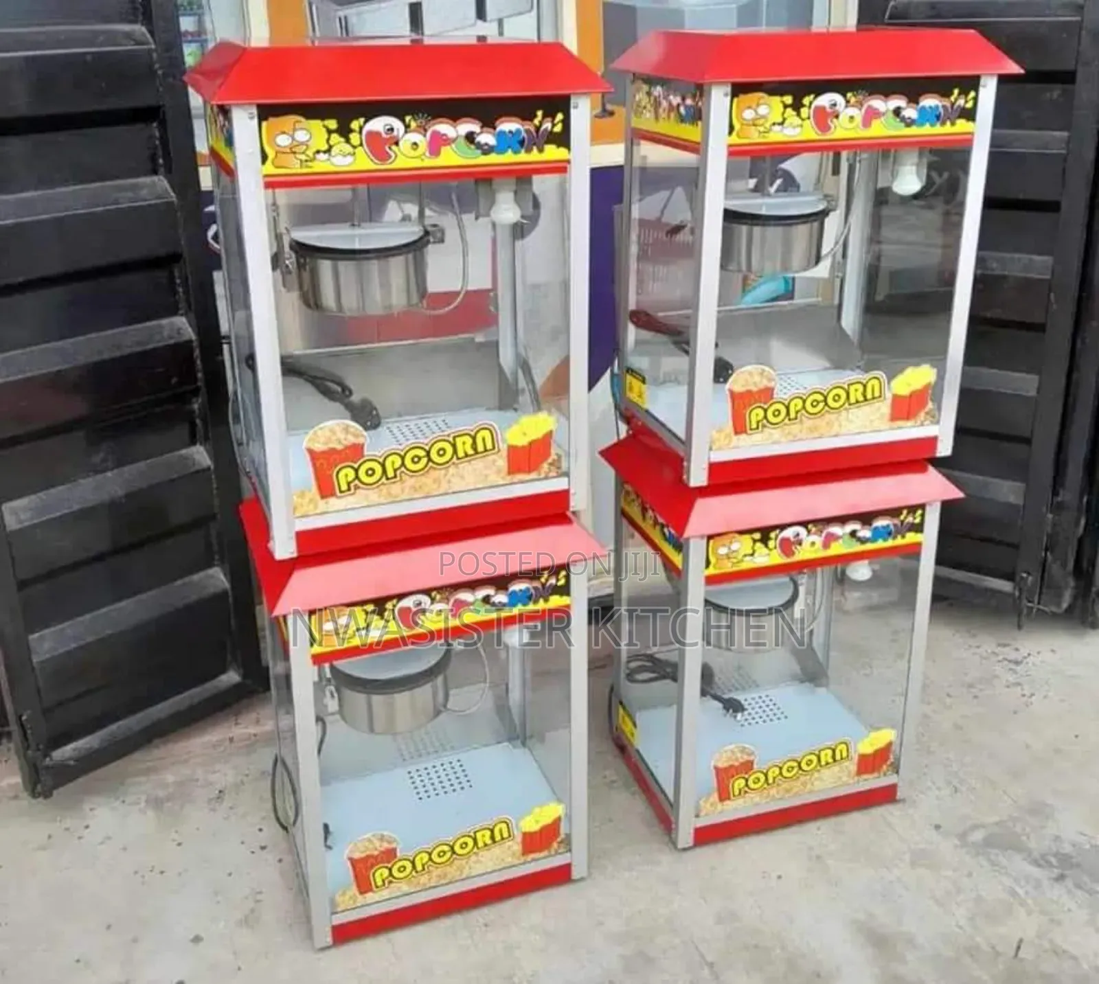 Popcorn Industrial Machine