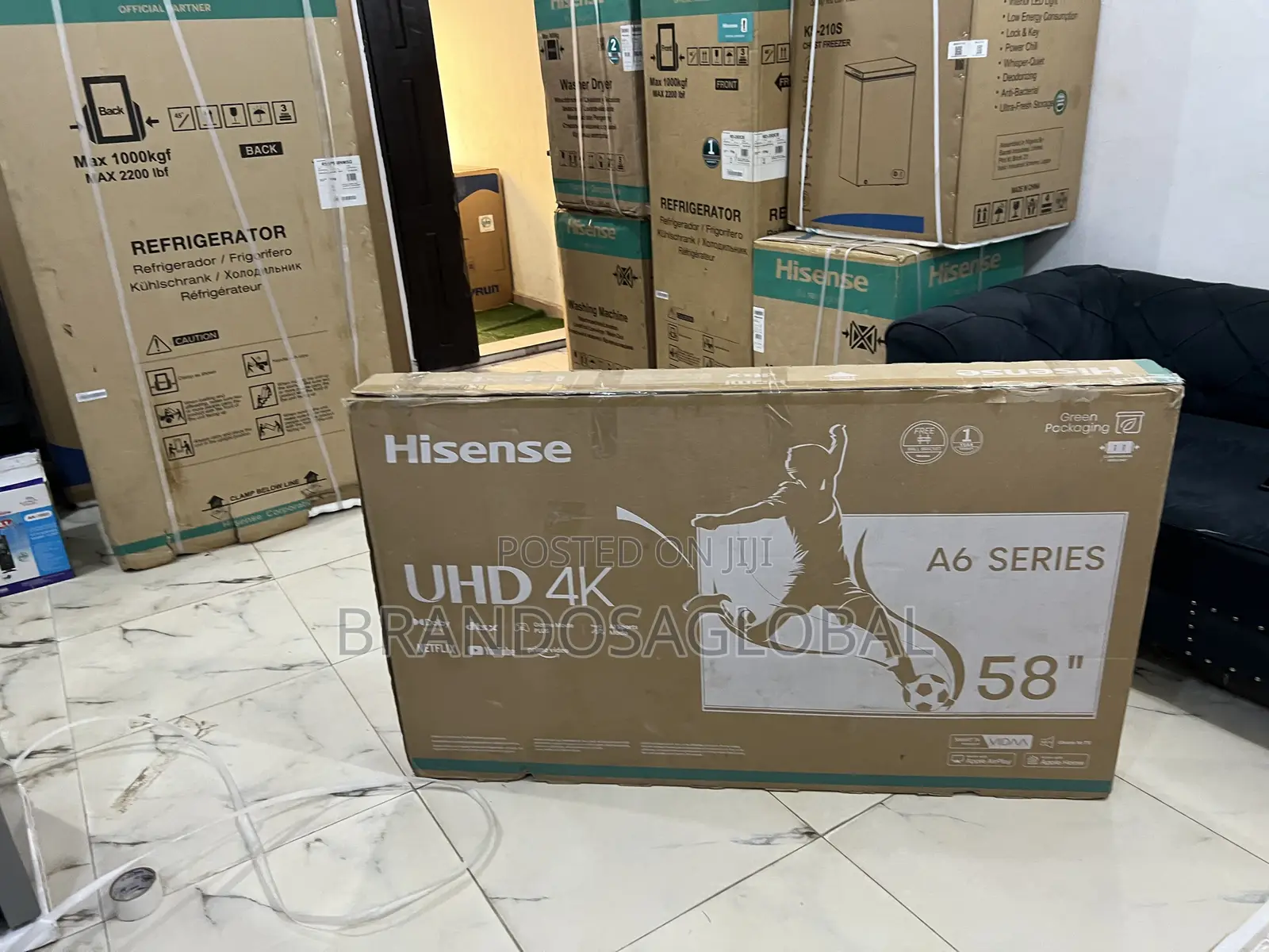 Hisense 58 Inches Uhd Tv Built for Smart Home Entertainment