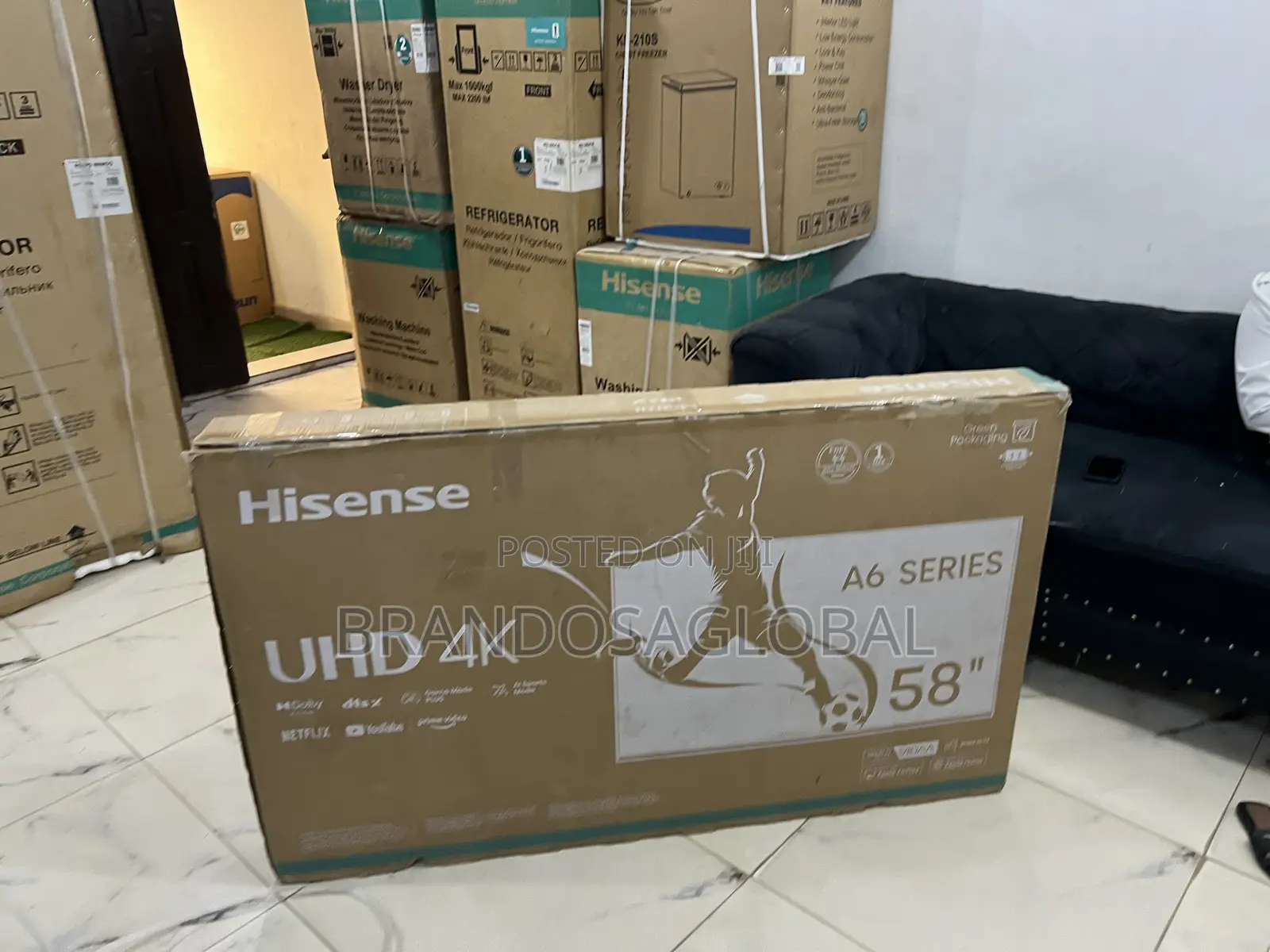 Hisense 58 Inches Uhd Tv Suitable for Sports and Movie Viewing