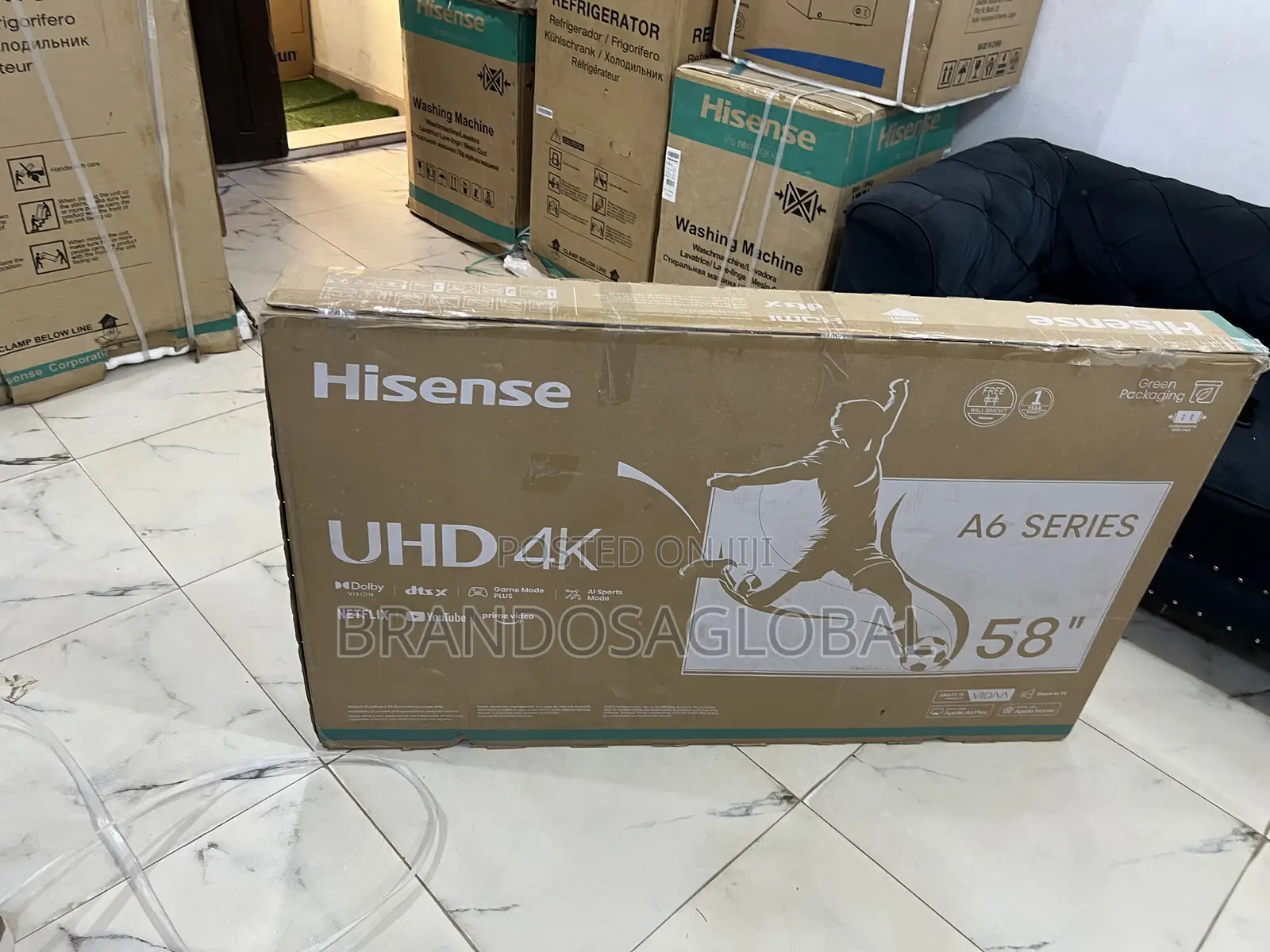 Hisense 58 Inch Smart Tv Built for Quality Entertainment Output