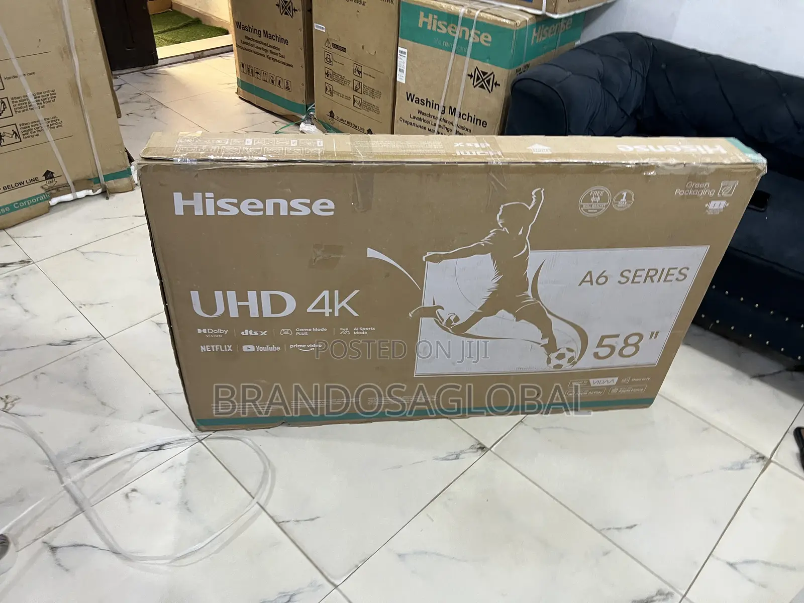 Hisense 58 Inch Smart Tv Built for Quality Entertainment Output
