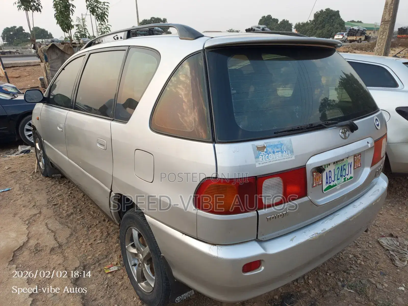 Toyota Picnic 2.0 FWD 2003 Silver