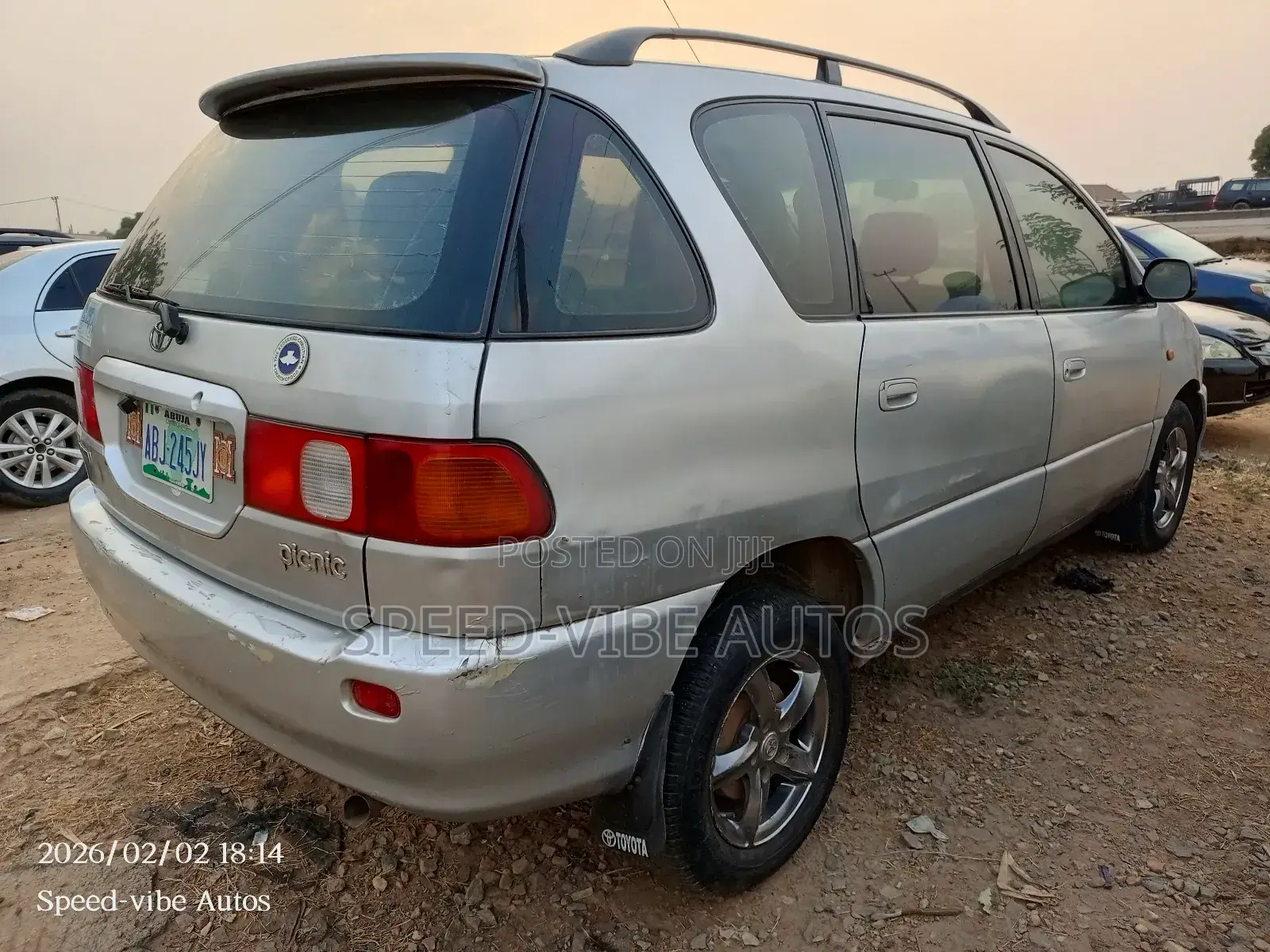 Toyota Picnic 2.0 FWD 2003 Silver
