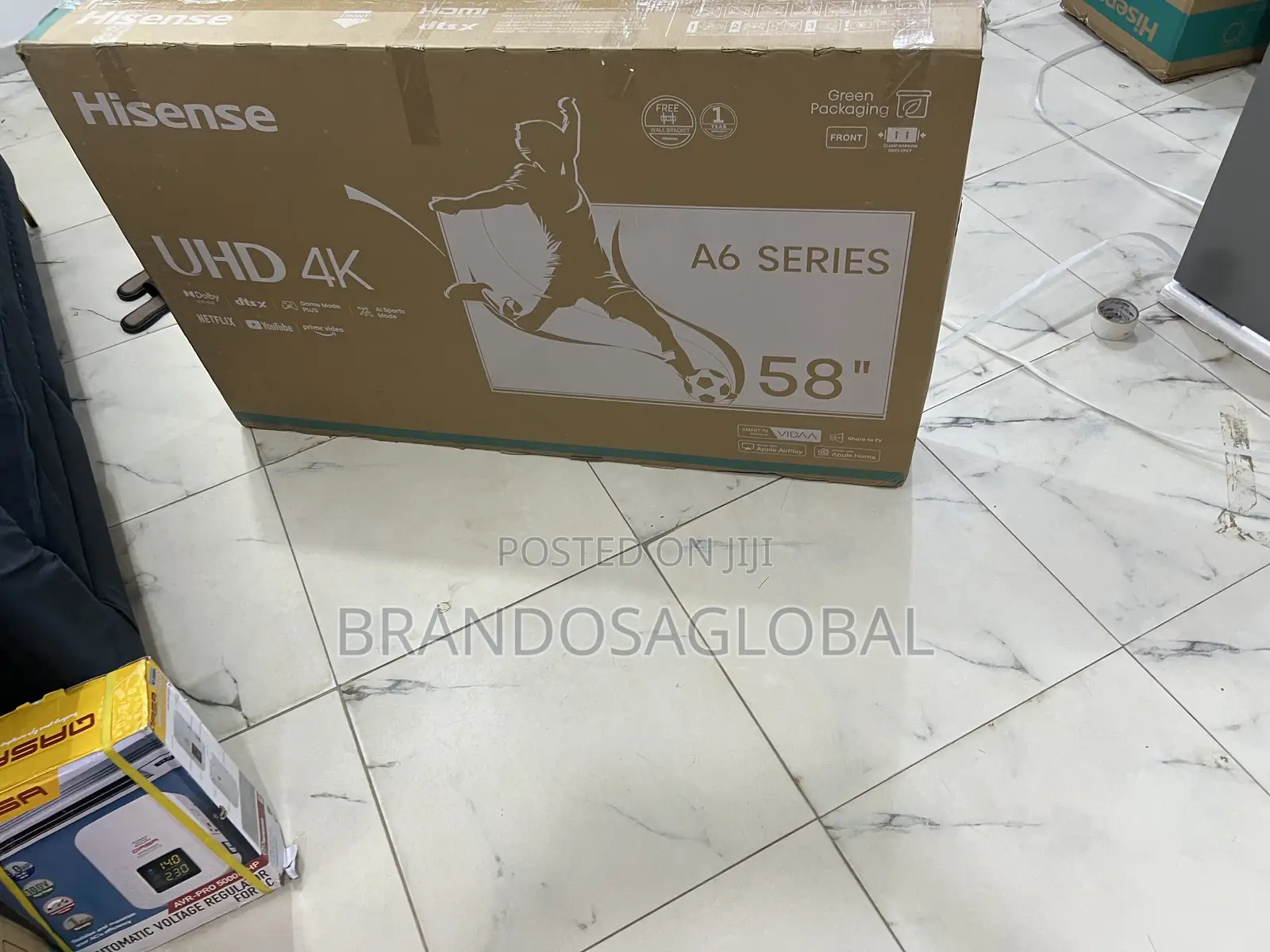 Hisense 58 Inches Uhd Tv Suitable for Everyday Viewing