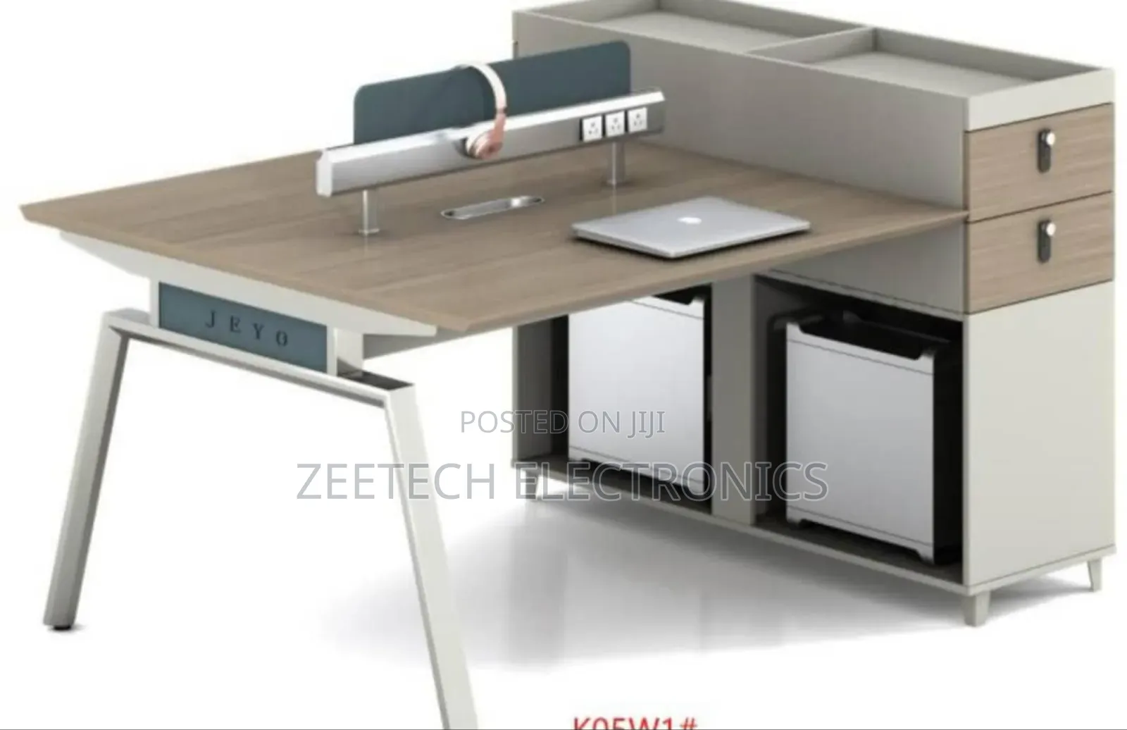Modern 2 Person Workstation Desk