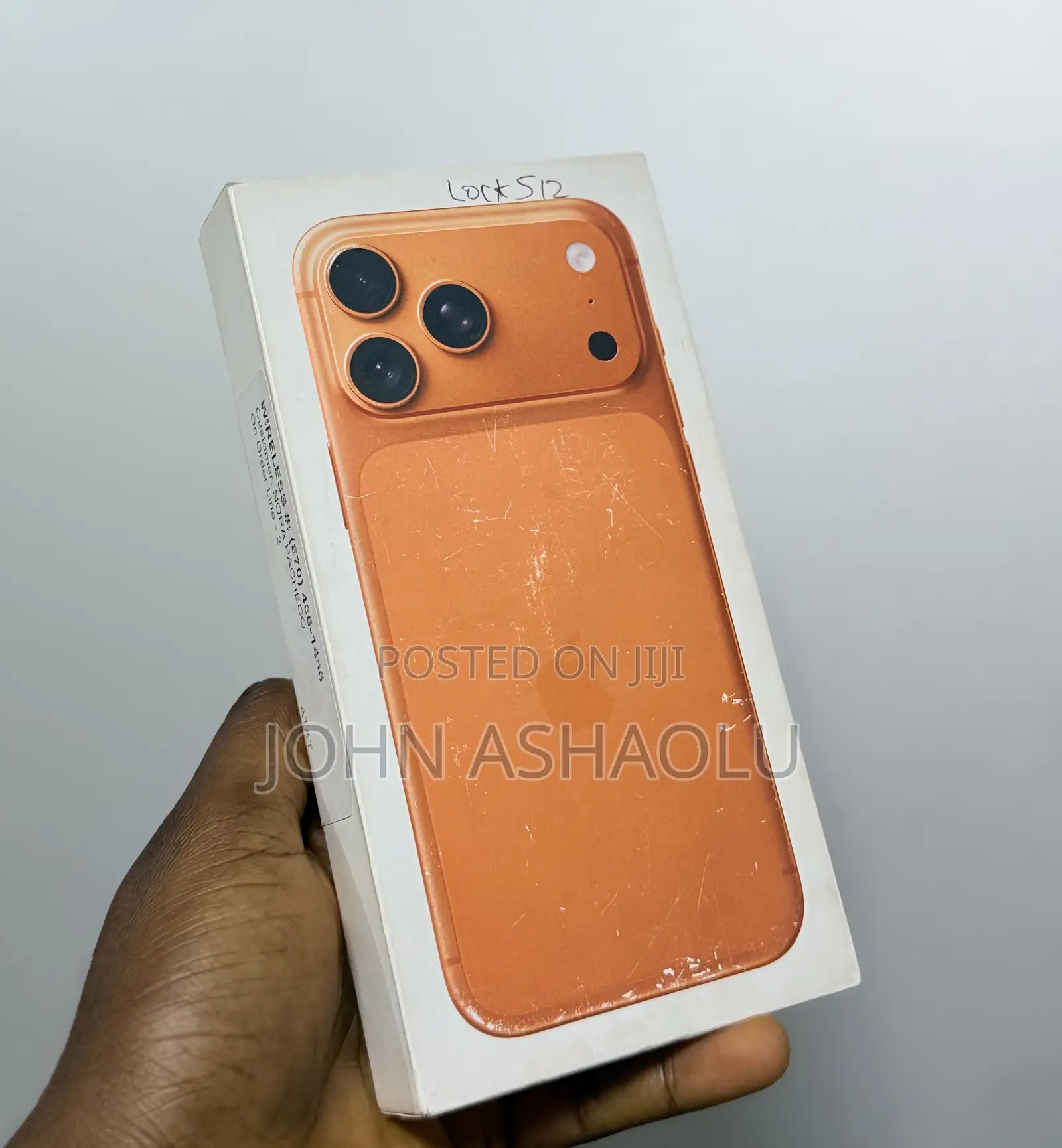 New Apple iPhone 17 Pro Max 512 GB Orange
