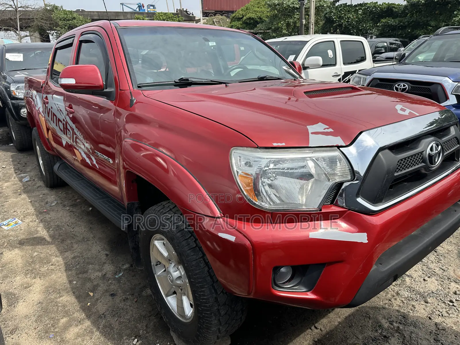 Toyota Tacoma Double Cab V6 Automatic 2012 Red