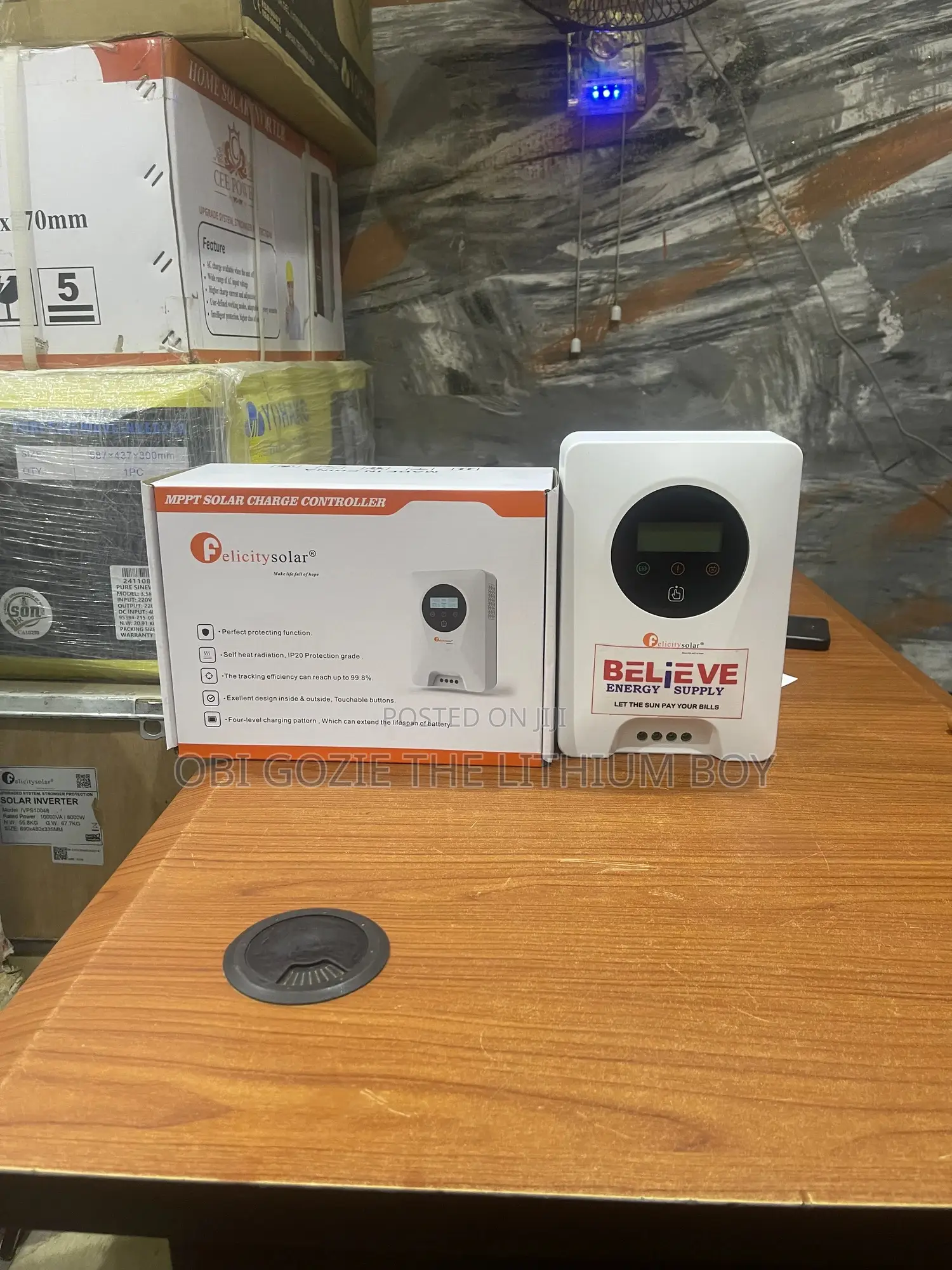 60a Felicity MPPT Solar Charge Controller Is Available