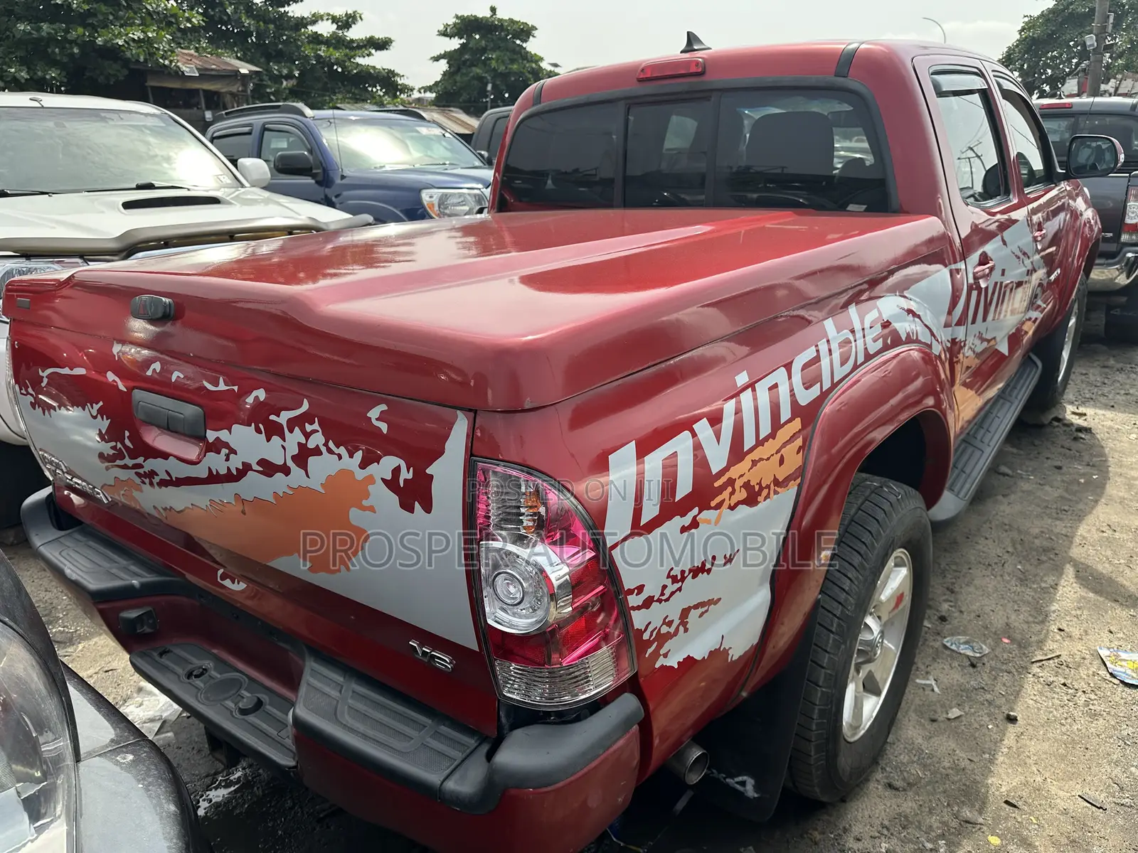 Toyota Tacoma Double Cab V6 Automatic 2012 Red