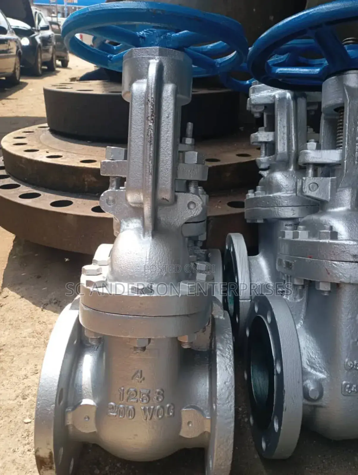 4" X 150# Gate Valve Carbon Steel (Wcb). (Available in All Sizes)