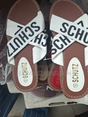Schutz Platform Ladies Slides