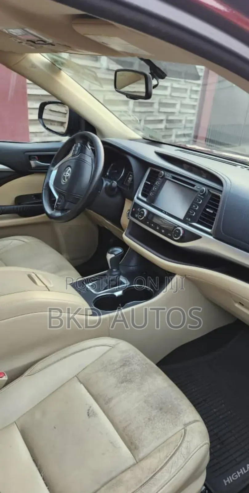 Toyota Highlander XLE 4dr SUV AWD (3.5L 6cyl 6A) 2015 Burgundy