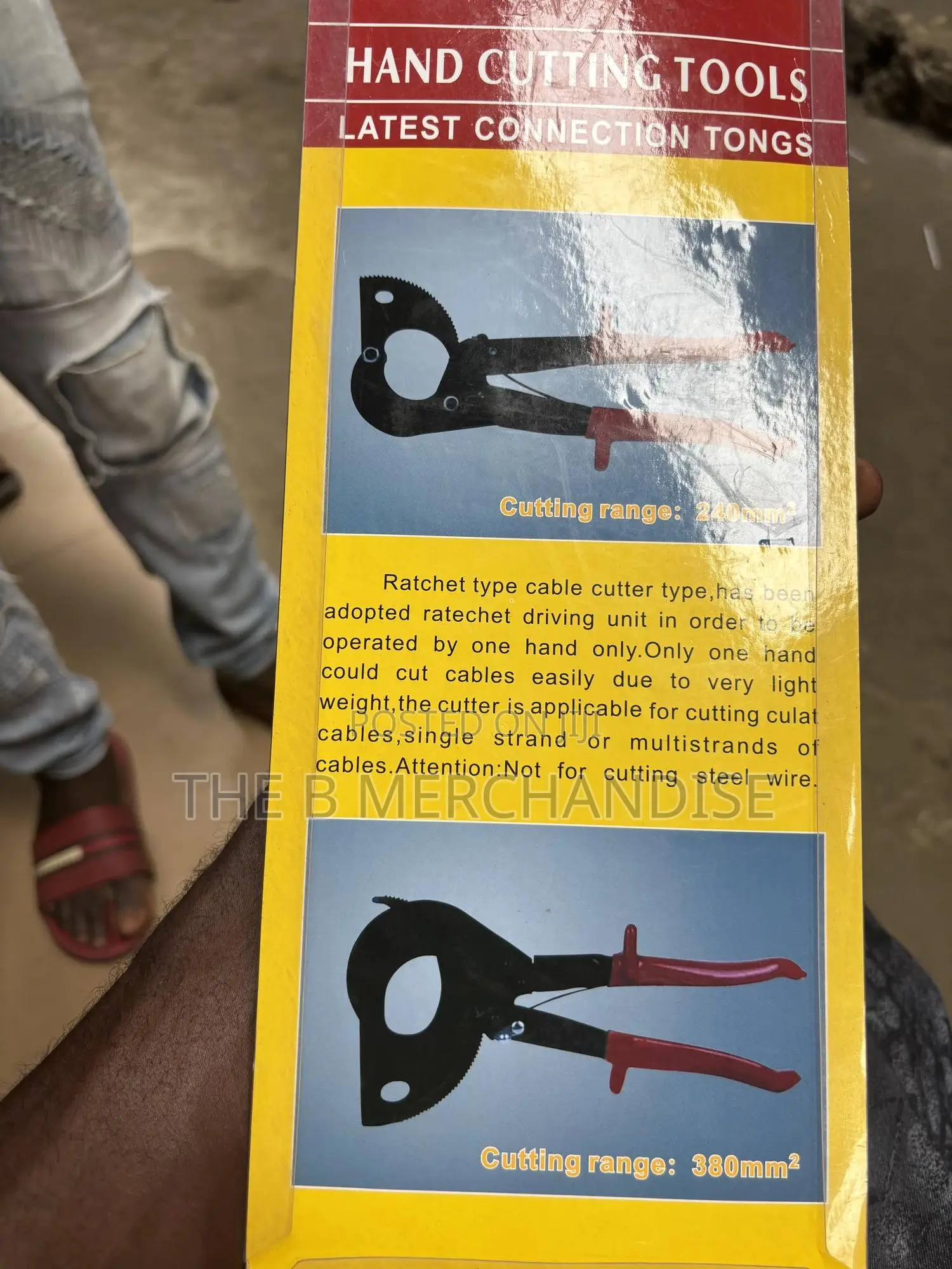 Ratcheting Cable Cutter