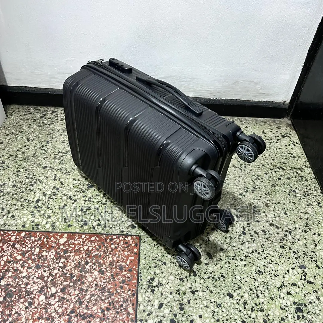3-in-1 Black Goodpartner Spinner Luggage Set