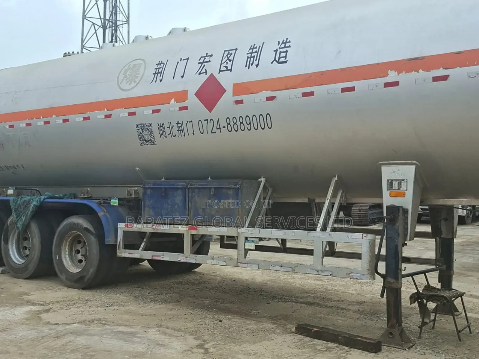 Tokunbo LPG Tank
30ltrs
60tons