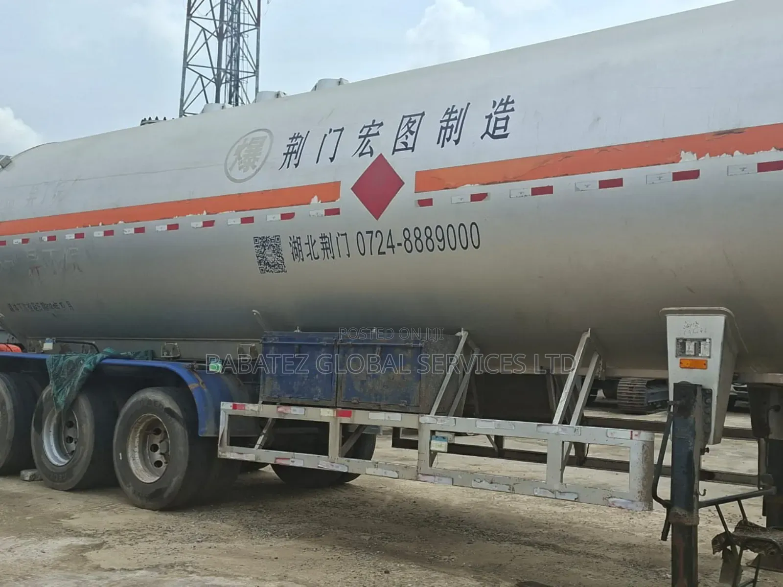 Tokunbo LPG Tank
30ltrs
60tons