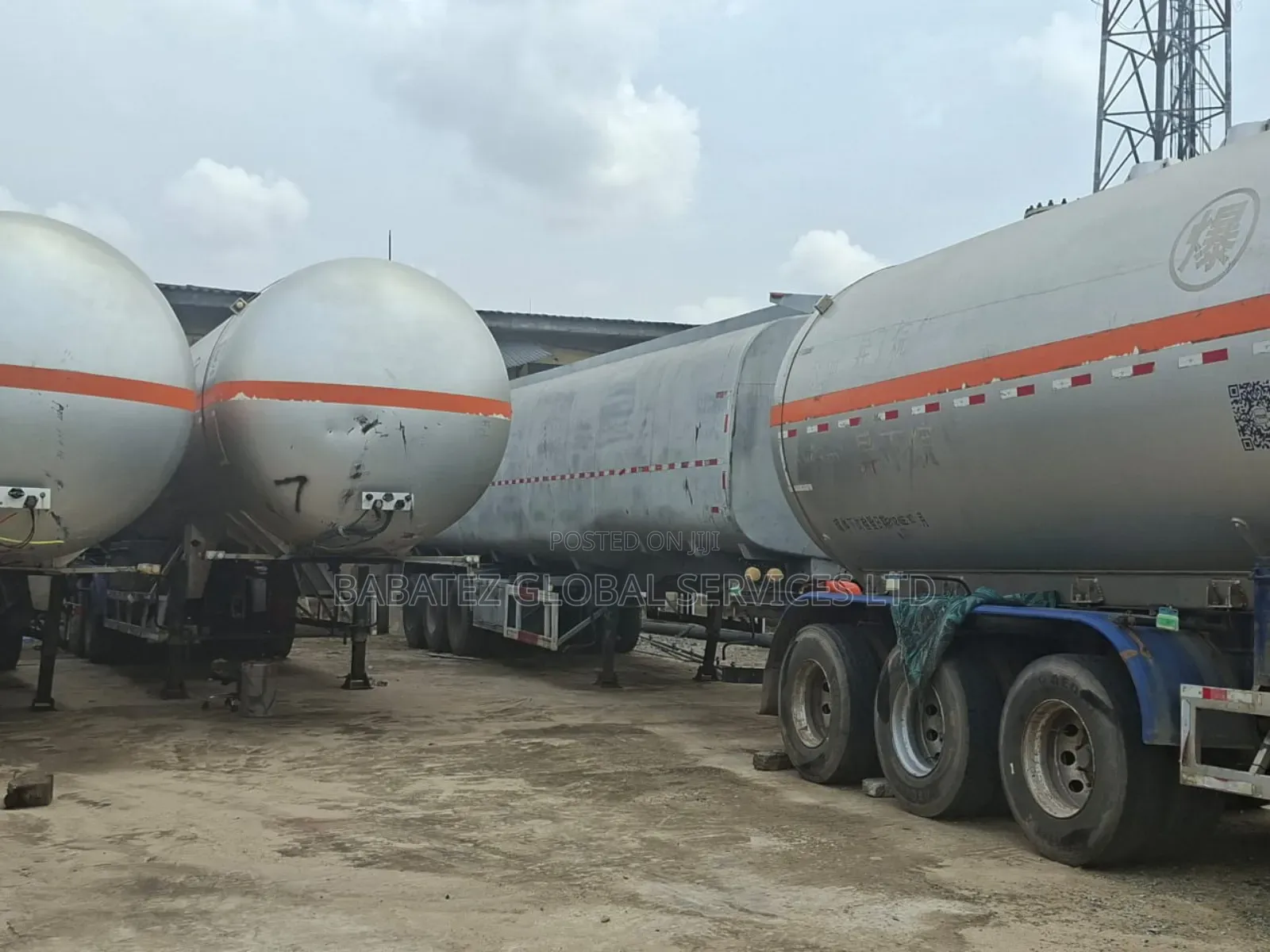 Tokunbo LPG Tank
30ltrs
60tons