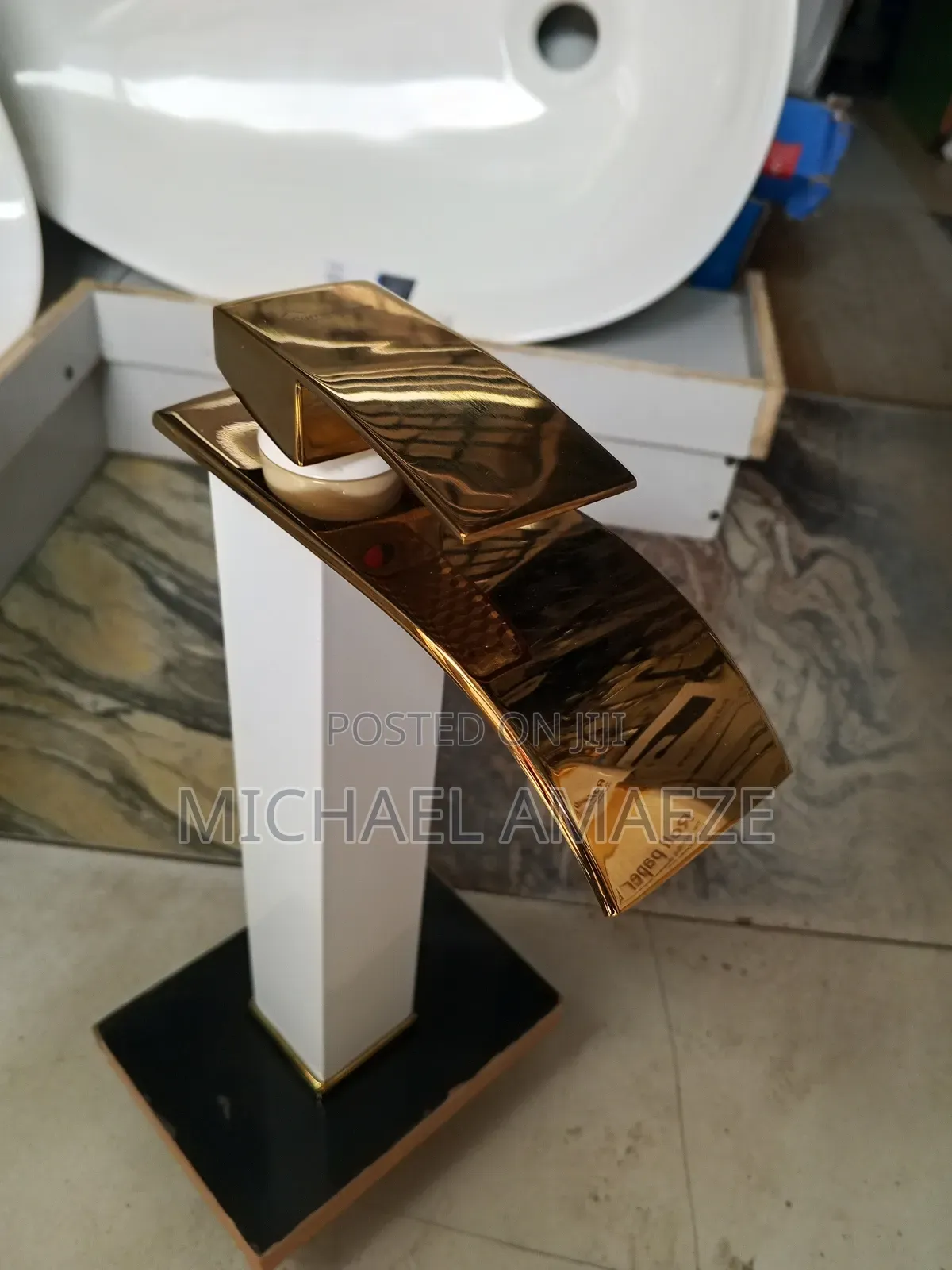 Waterfall Long Basin Mixer Tap