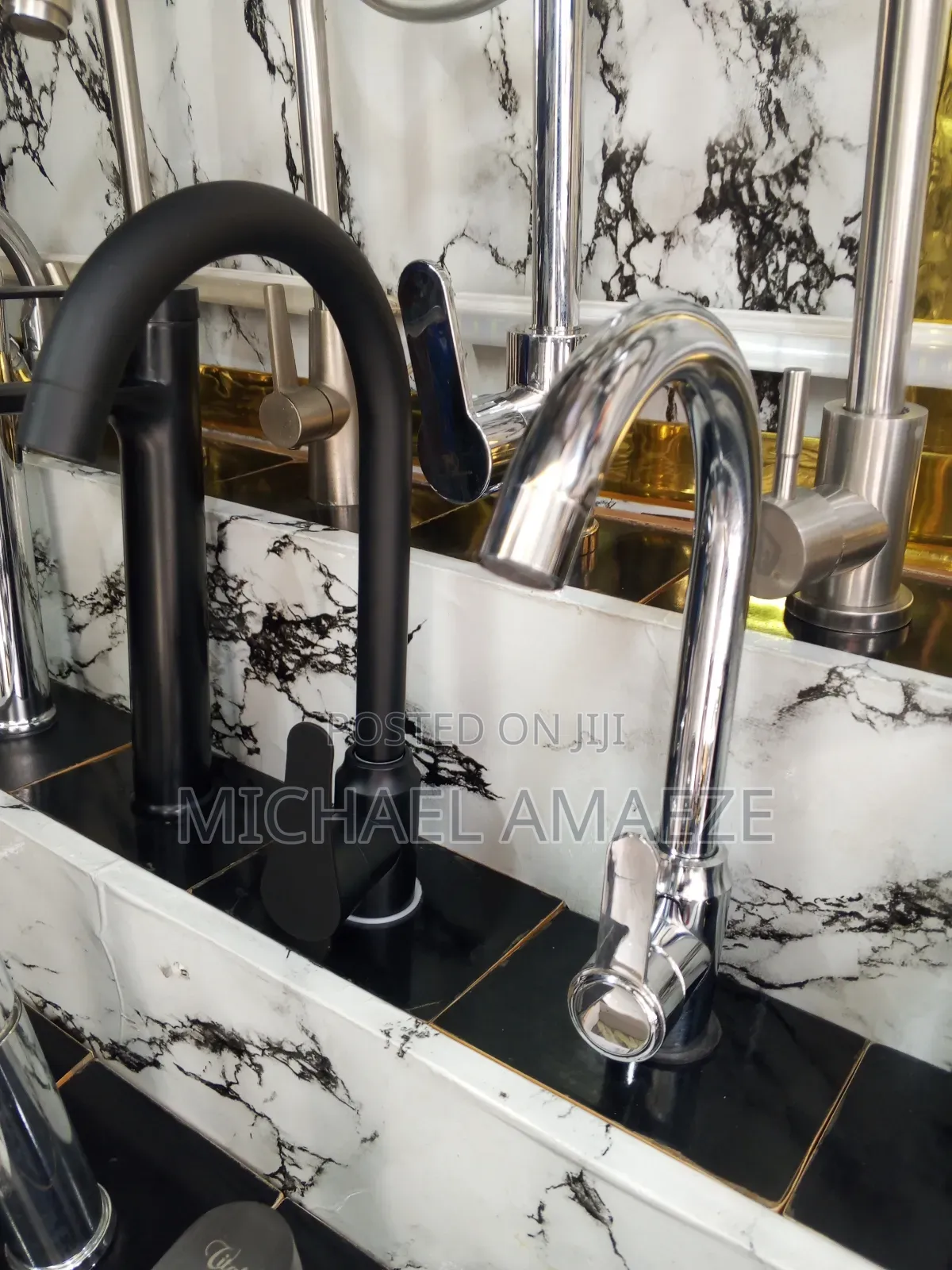 Original Kitchen Sink Mixer Tap Black