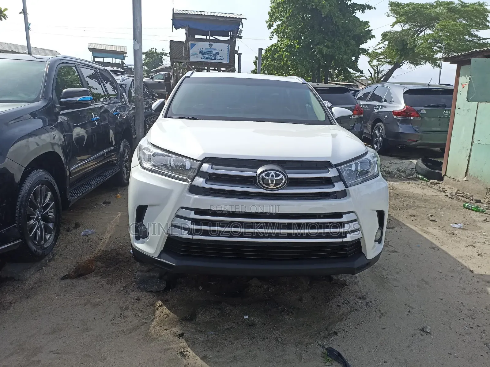 Toyota Highlander Limited 4dr SUV AWD (3.5L 6cyl 6A) 2015 White