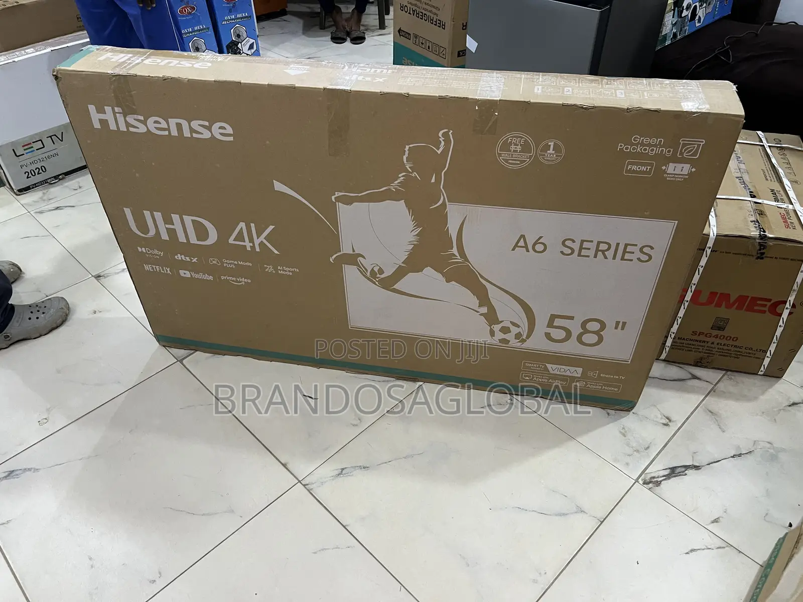 Hisense 58 Inch Smart Tv Built for Entertainment Convenience