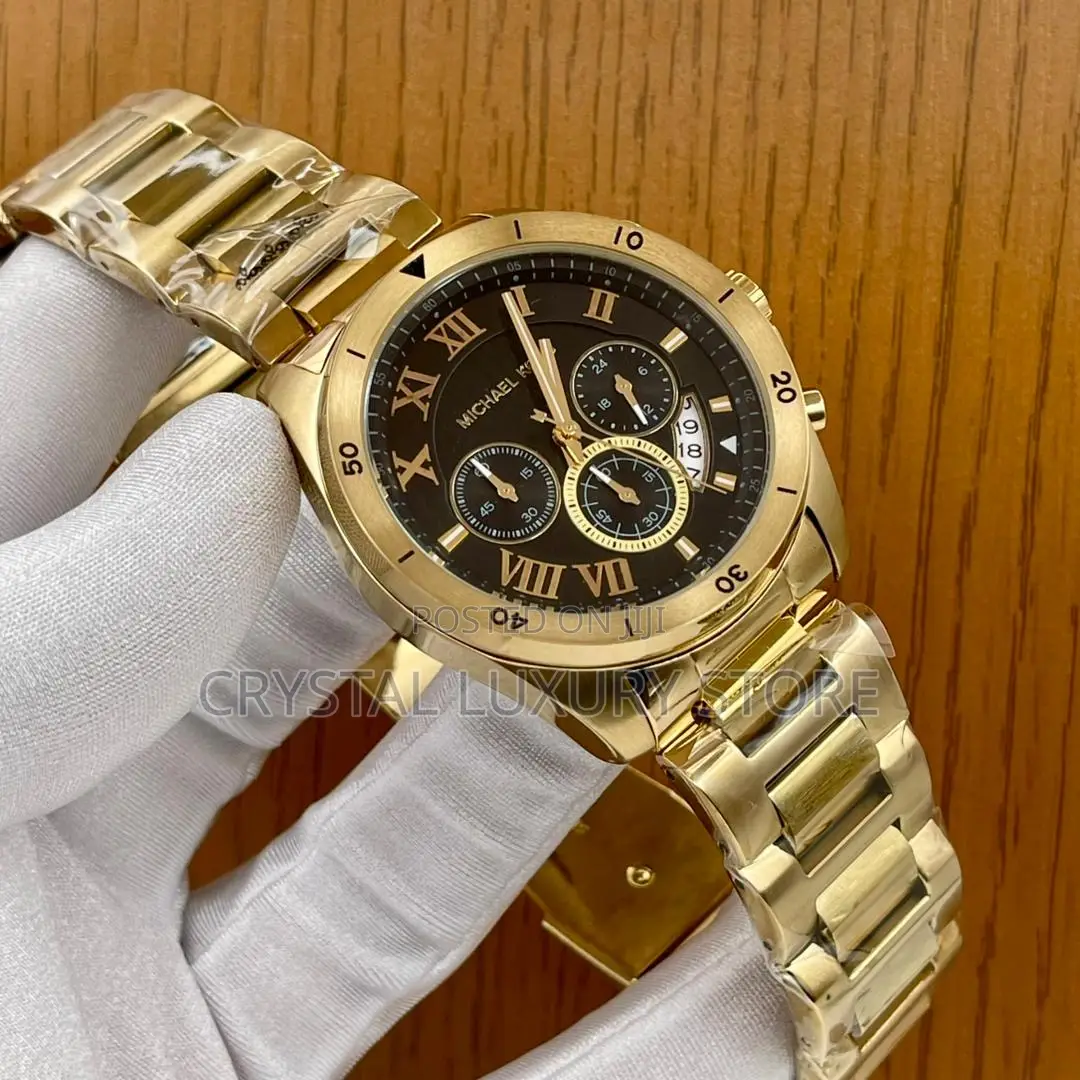 Micheal Kors Quality Luxury Men Automatic Engine Wristwatch