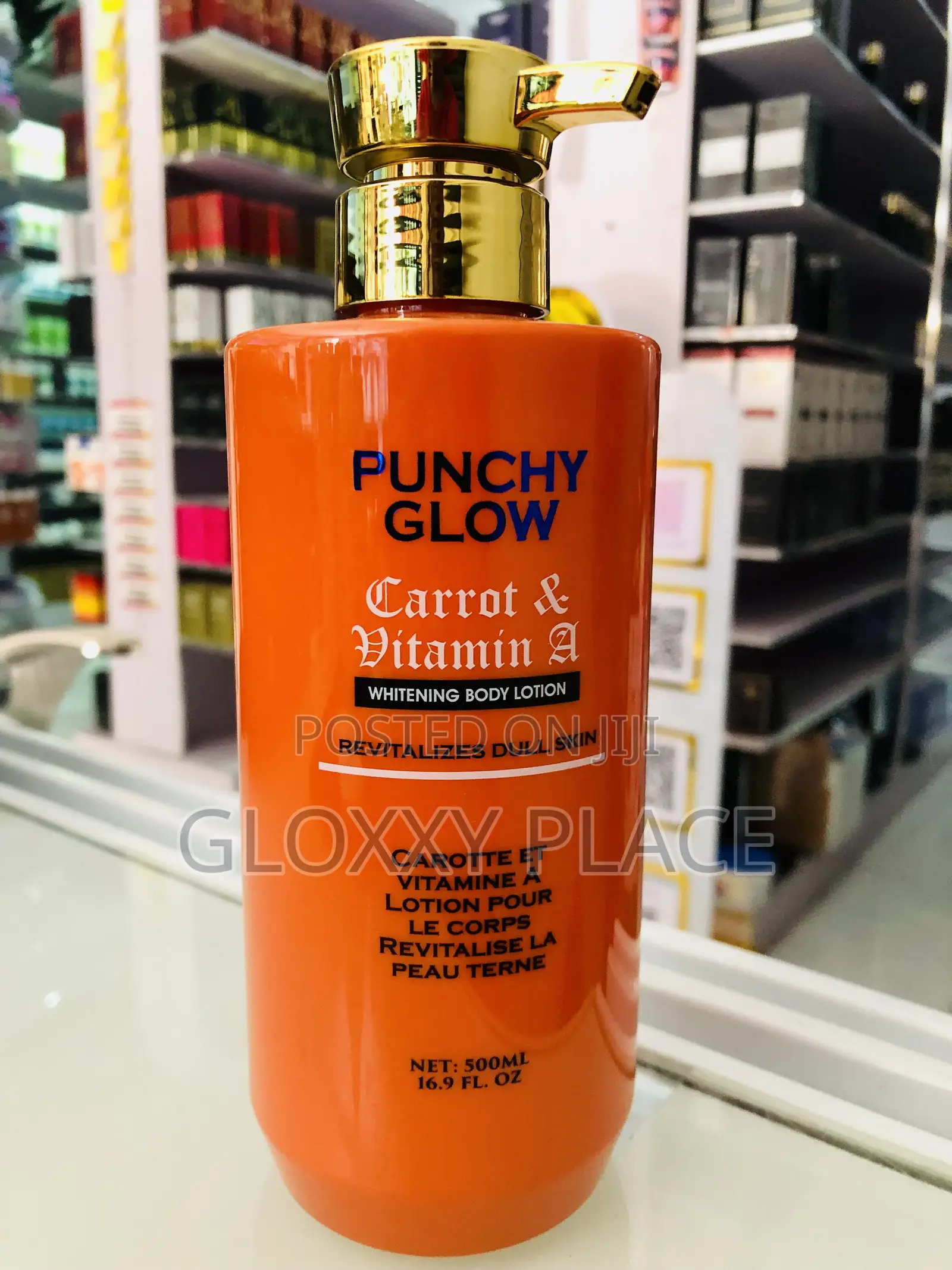 Punchy Glow Carrot Vitamin a Whitenin Body Lotion