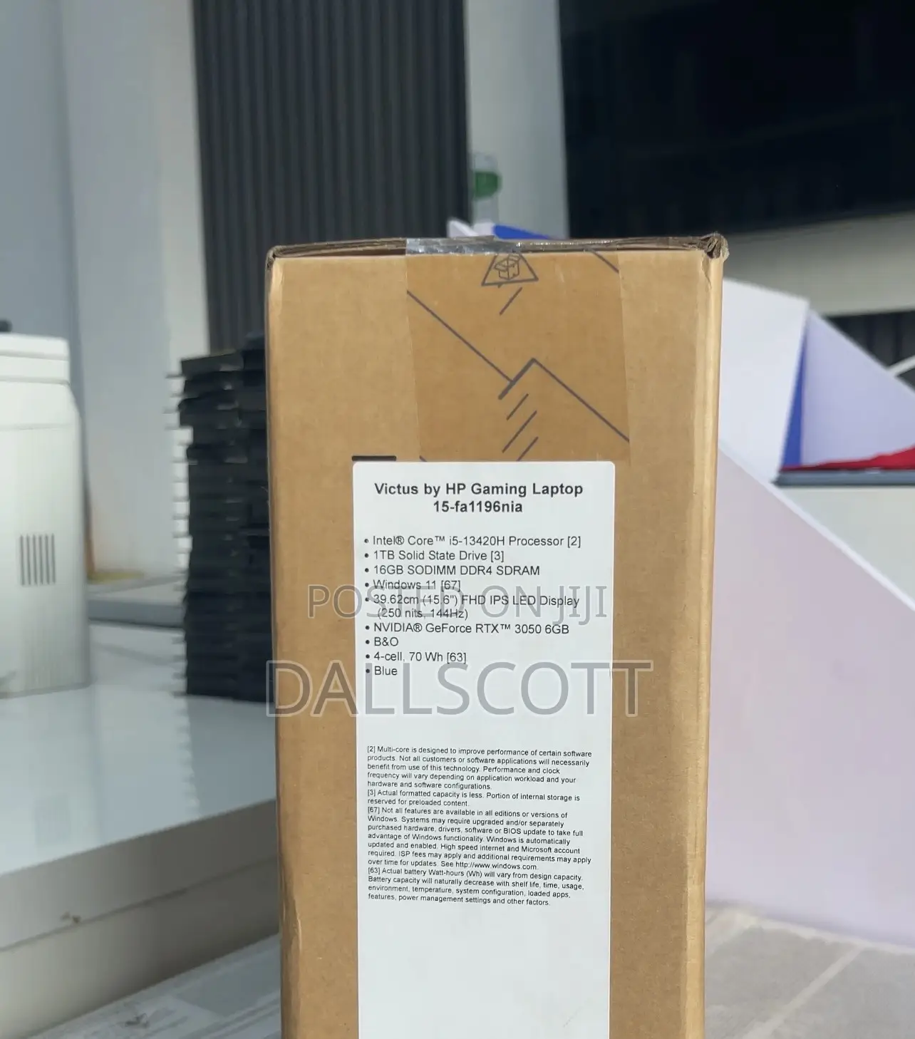 New Laptop HP Victus 15 16GB Intel Core I5 SSD 1T
