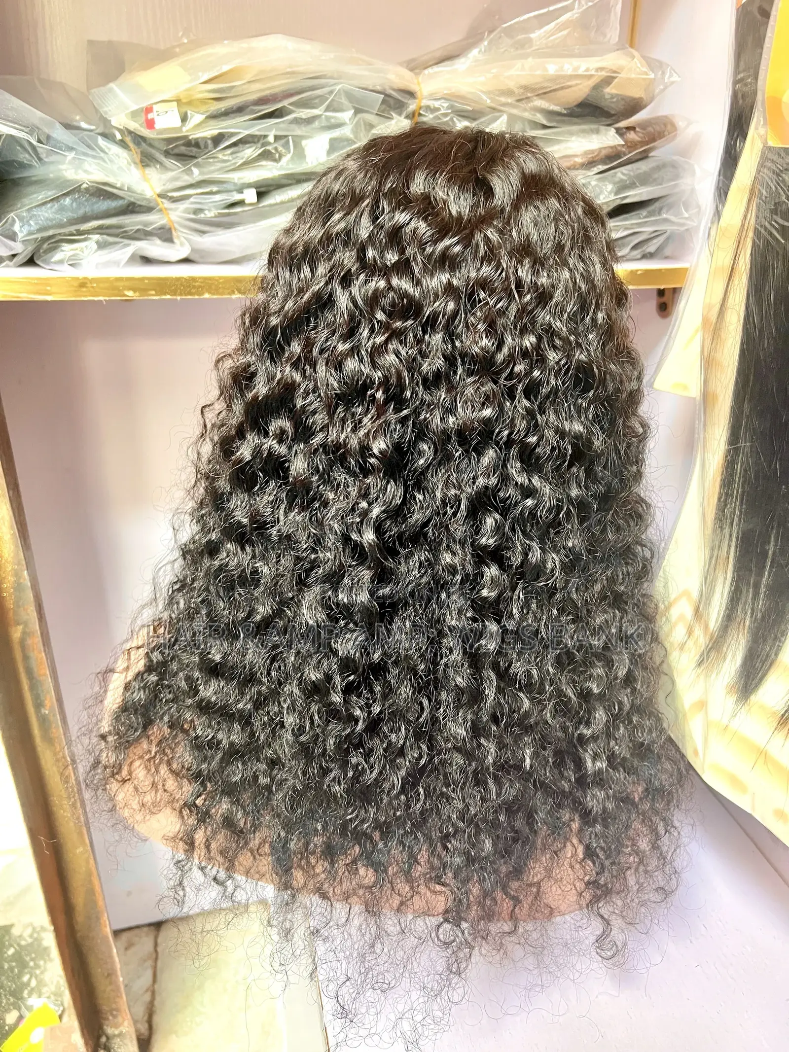 Jerry Curls Wig With Closure 100% Virgin Hair