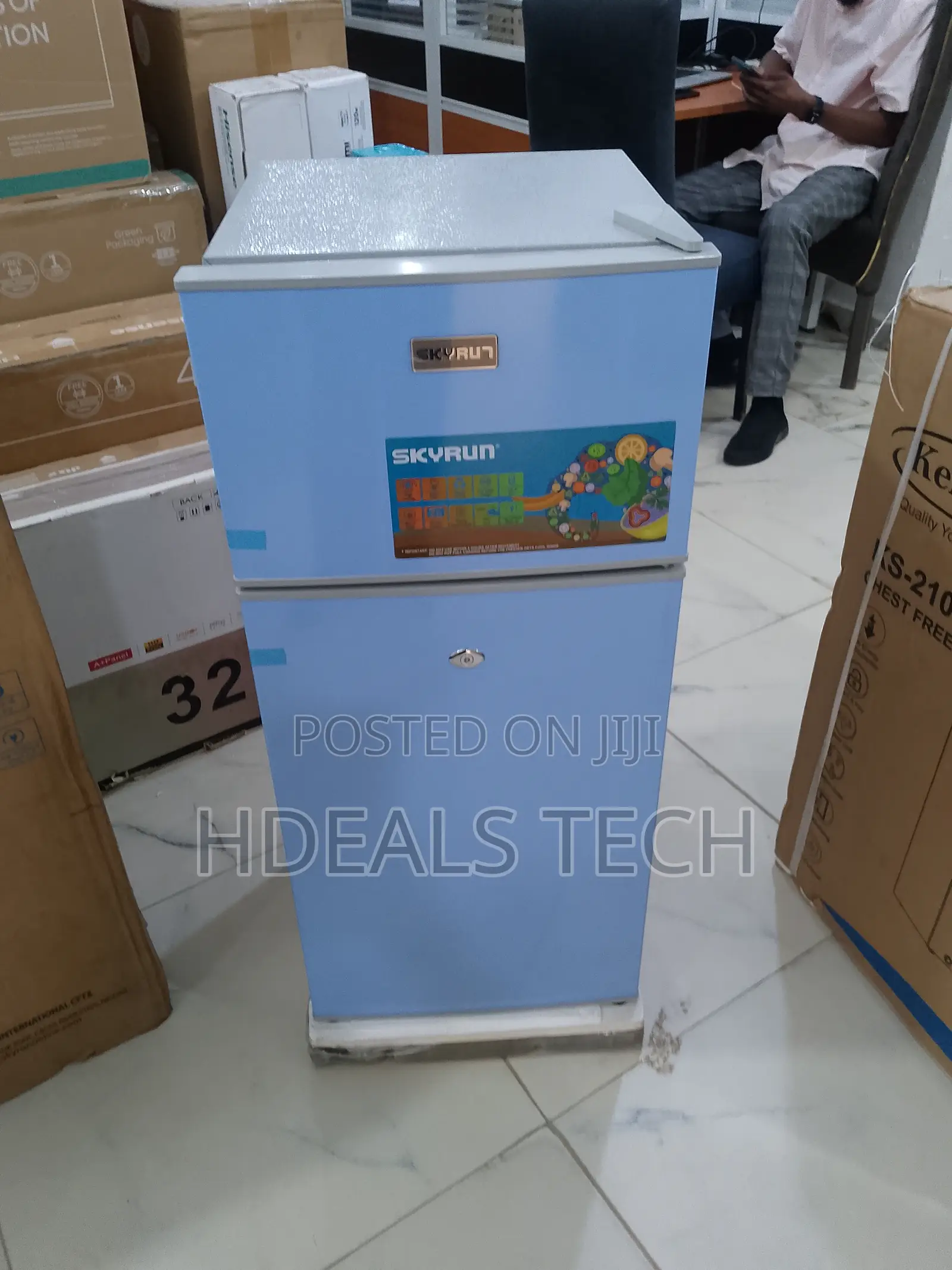 Energy Efficient Skyrun Bcd108j Double Door Fridge – Long Lasting