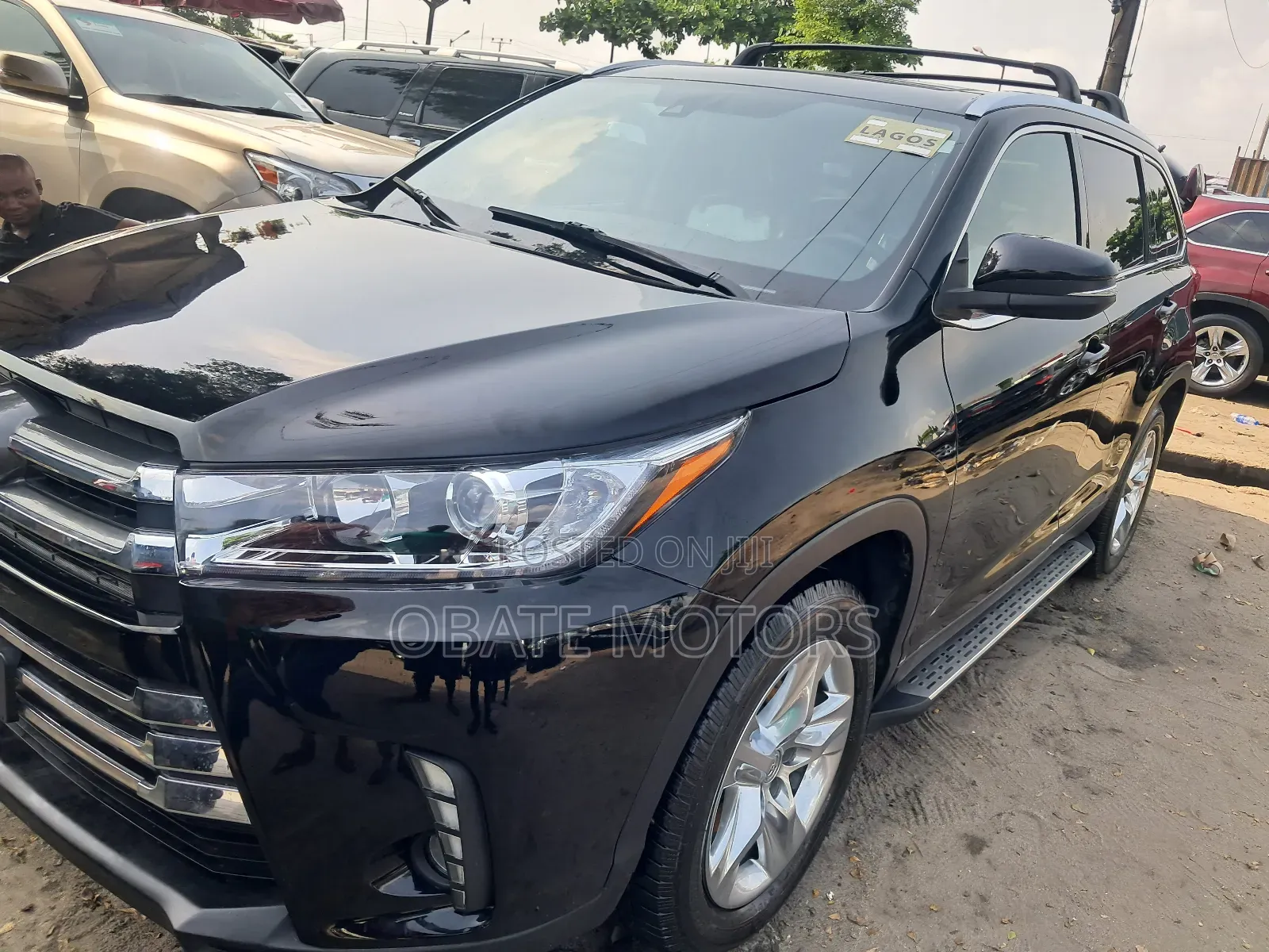 Toyota Highlander Limited 4dr SUV (3.5L 6cyl 6A) 2015 Black