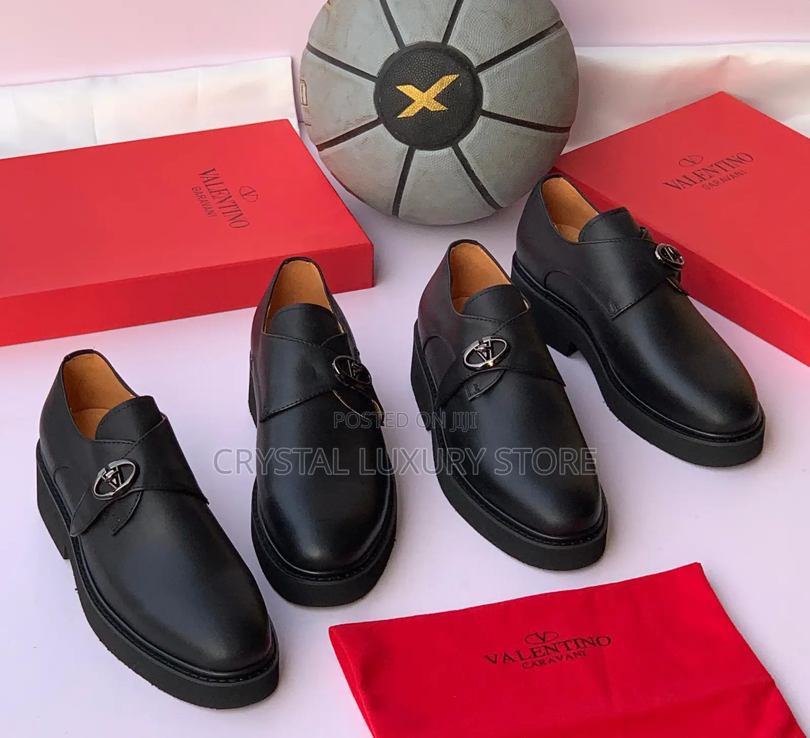 Valentino Garavani Quality Luxury Men Genuine Shoe