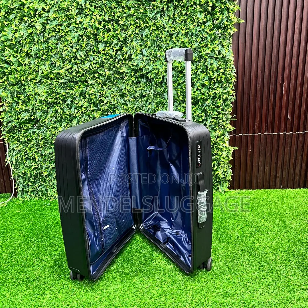Black 6-in-1 Hard Shell Travel Luggage Set