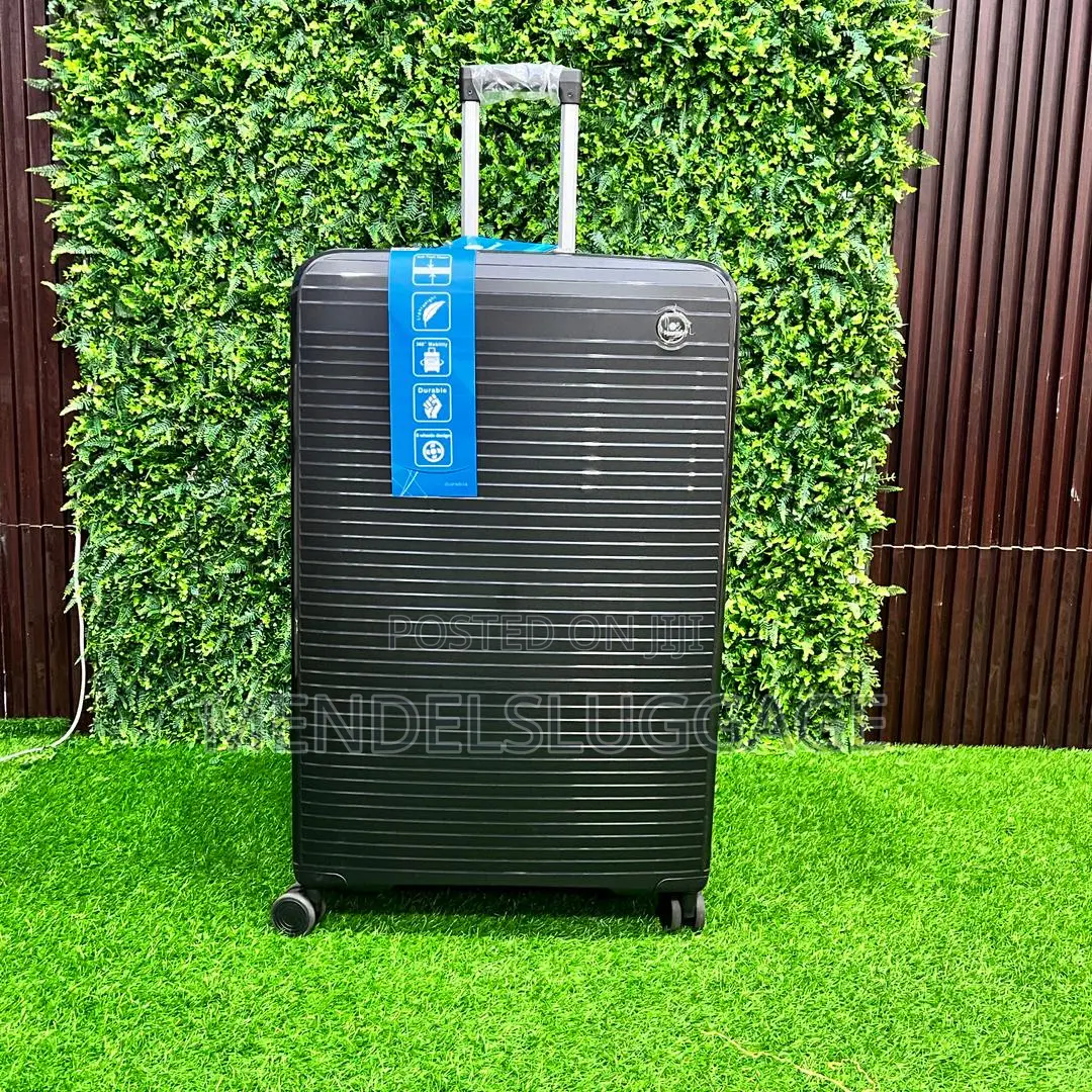 Black 6-in-1 Hard Shell Travel Luggage Set