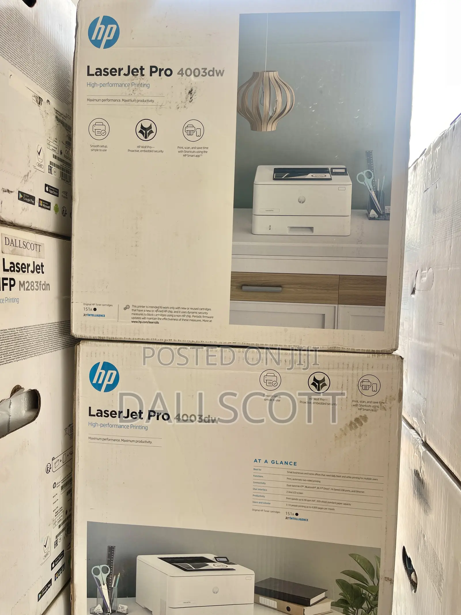 Fast A4 Office Printer – Hp Laserjet Pro 4003dw (Wi-Fi + Duplex)