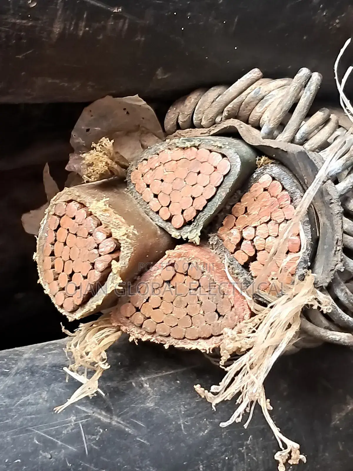 185mm 4core Armoured Cable