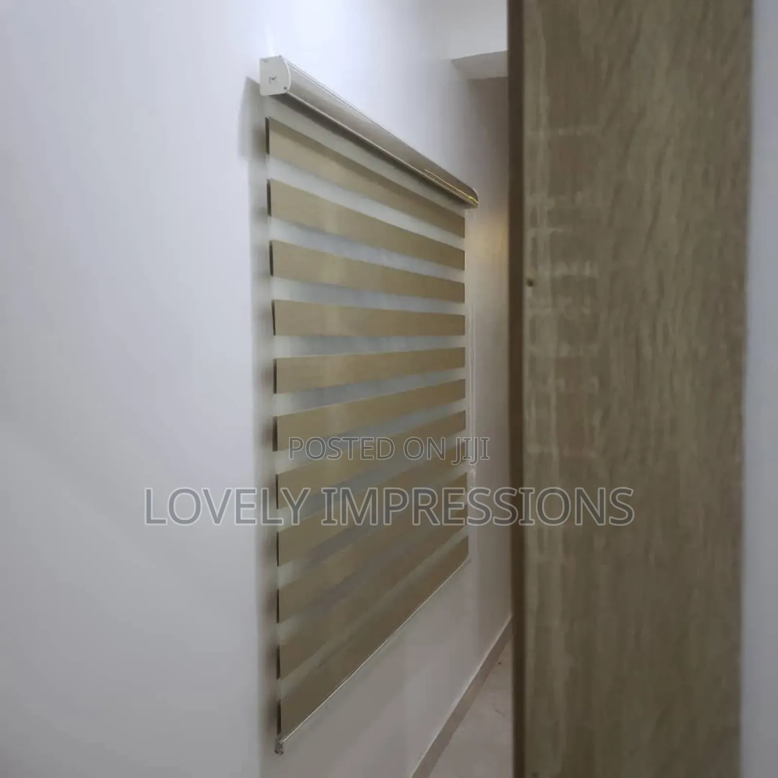 Dull Gold Day Night Window Blinds