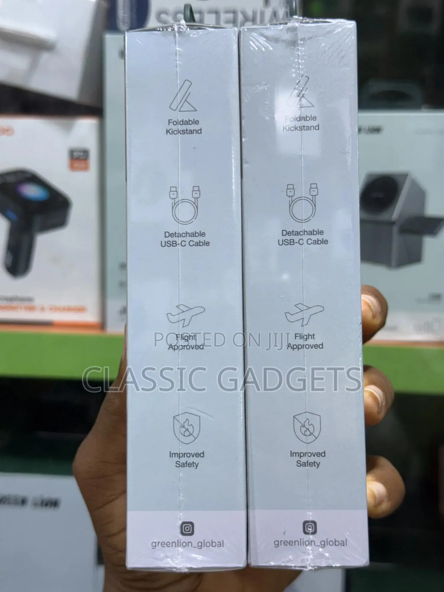 Green Lion Wellington Qi2.2 25w Wireless 10000mah Power Bank