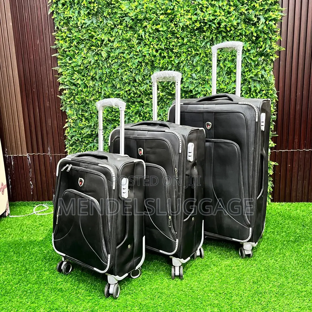 3-Piece Black Goodpartner Travel Collection
