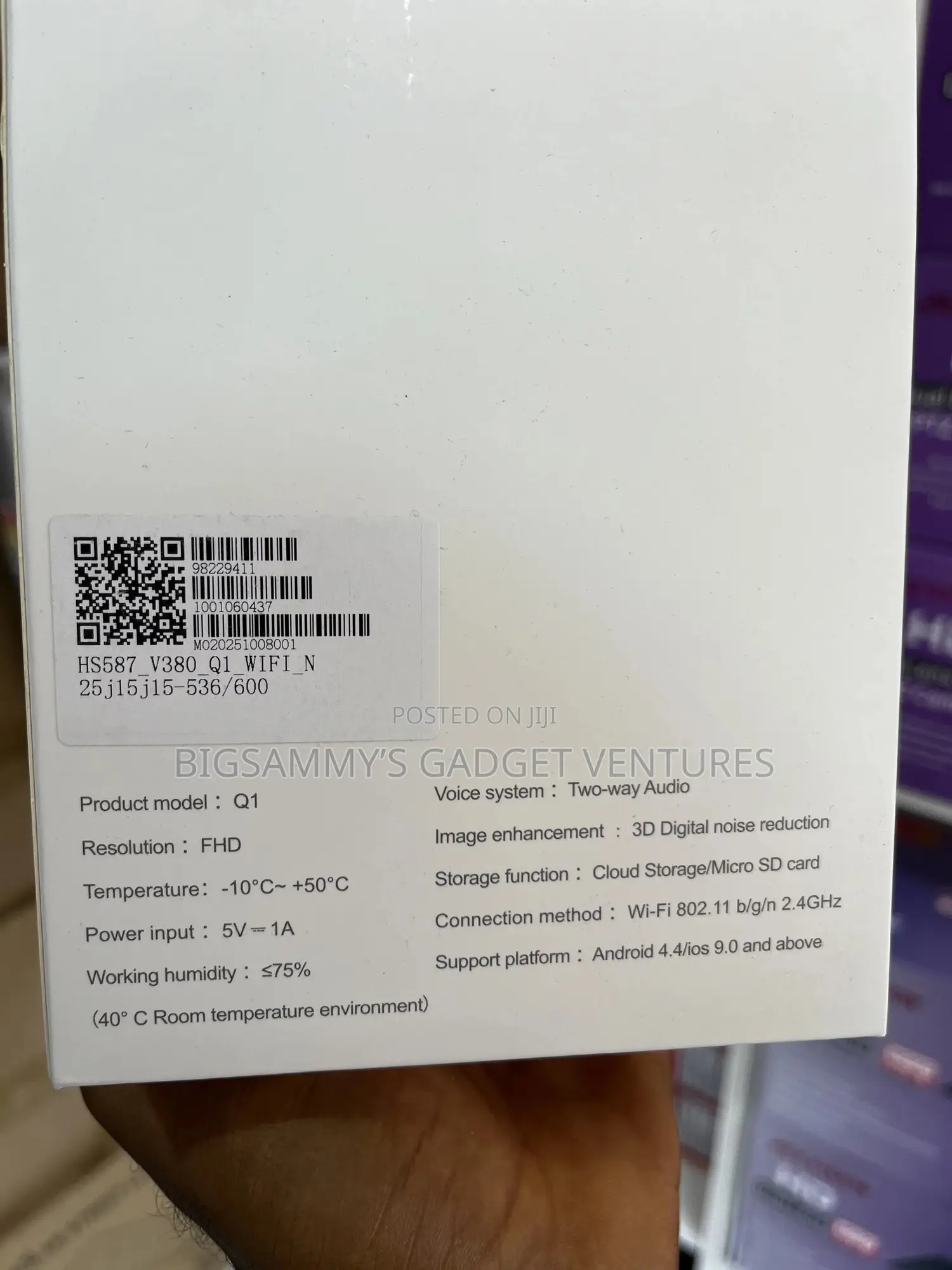 V380 Pro Dome Wifi Camera
