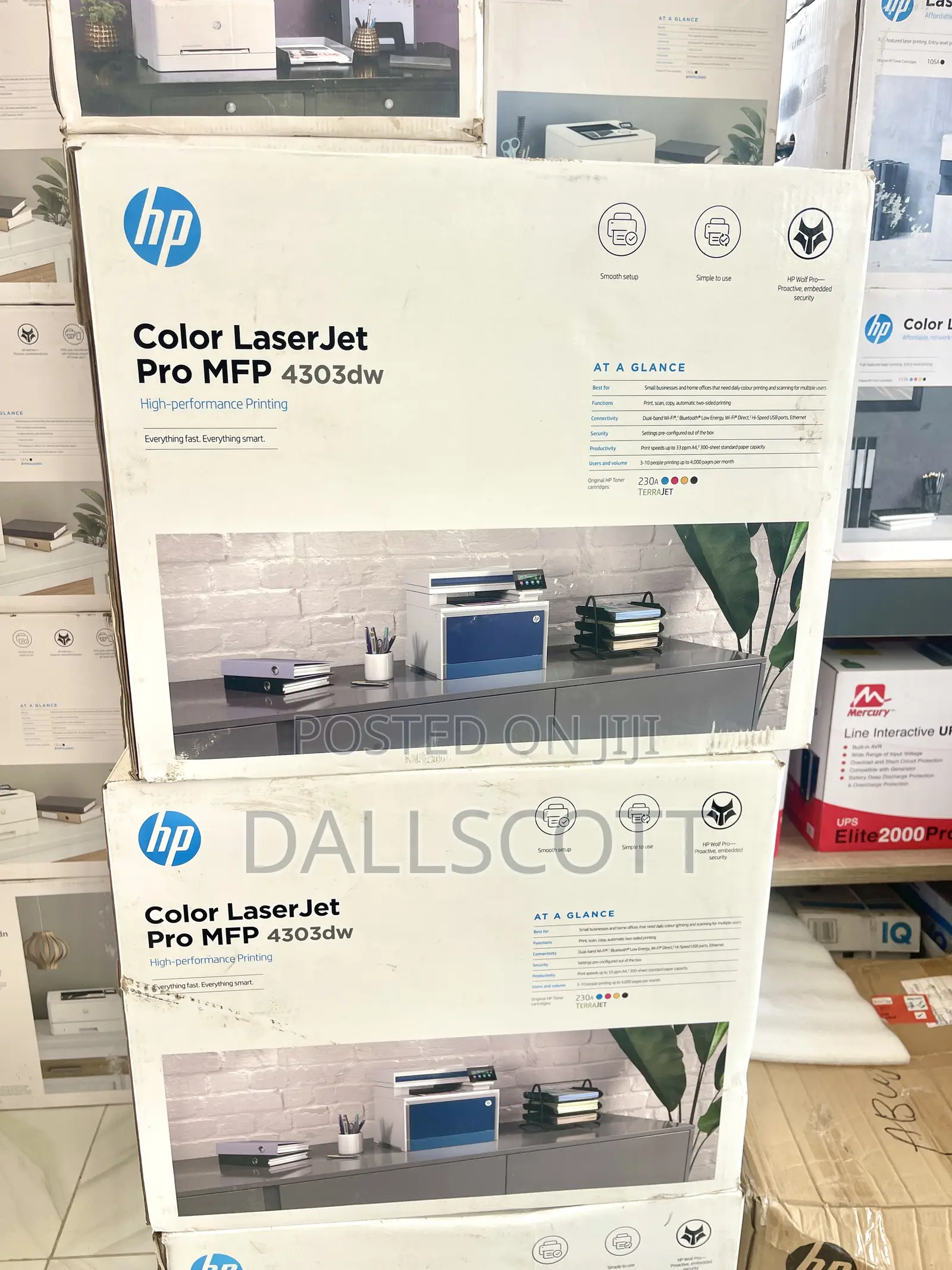 Print Powerhouse: Hp Color Laserjet Pro MFP 4303dw – Print, Scan, Copy