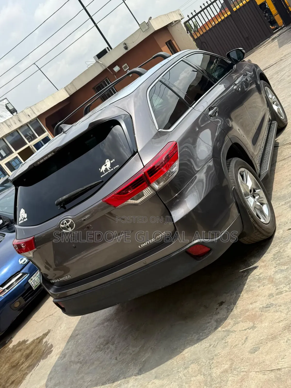 Toyota Highlander Limited V6 4x4 (3.5L 6cyl 6A) 2016 Gray