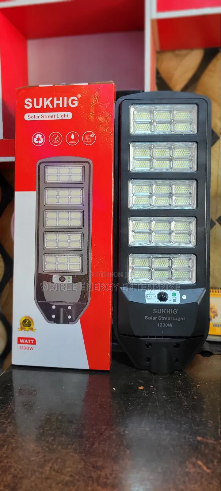 Sukhig 1200w Solar Street Light.