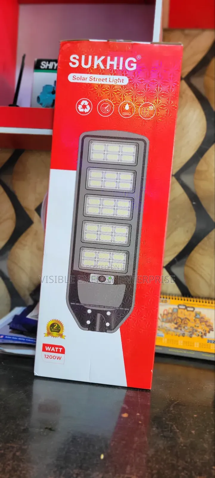 Sukhig 1200w Solar Street Light.